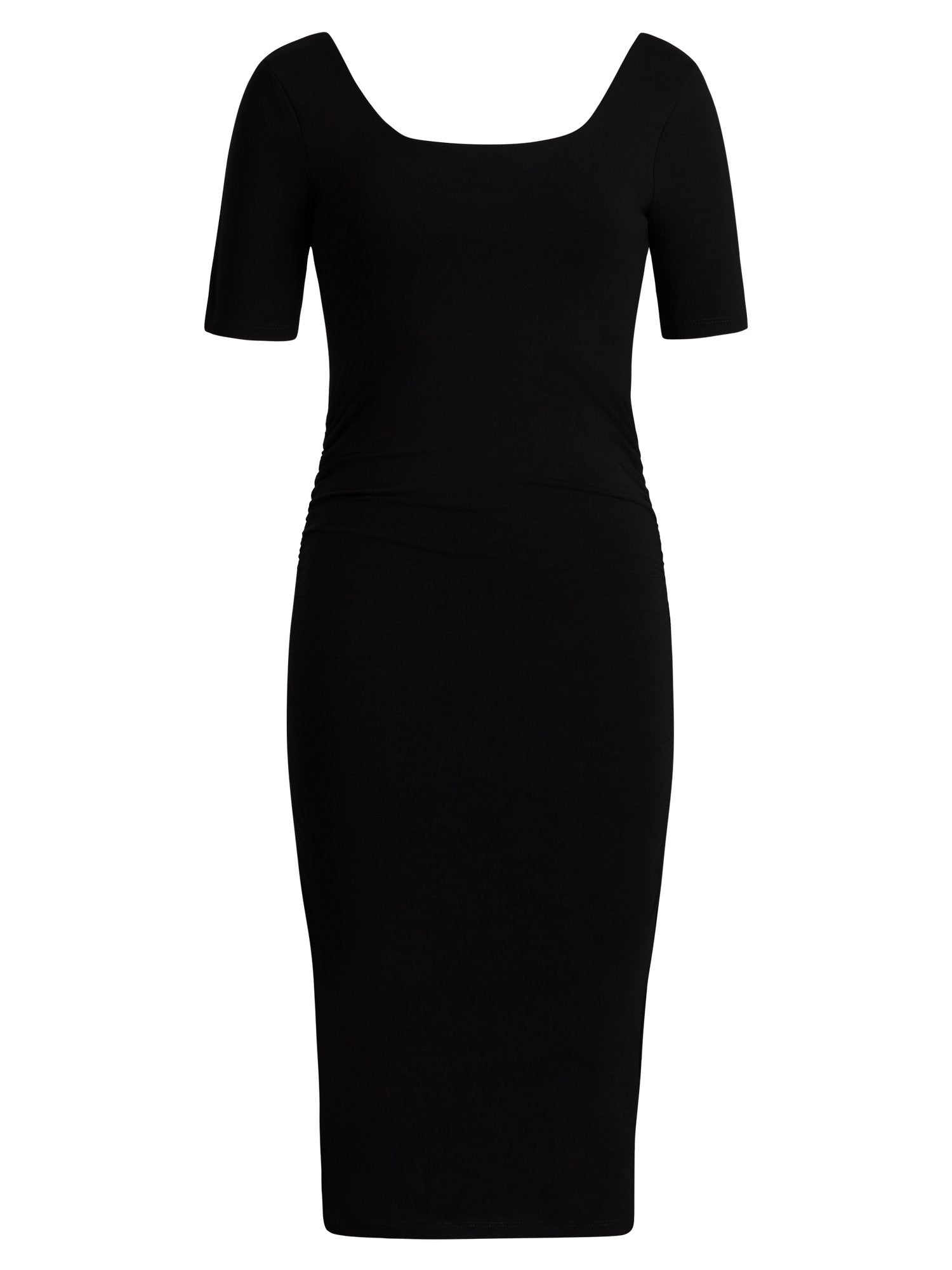 Square-Neck Midi Sheath Dress – New York & Company