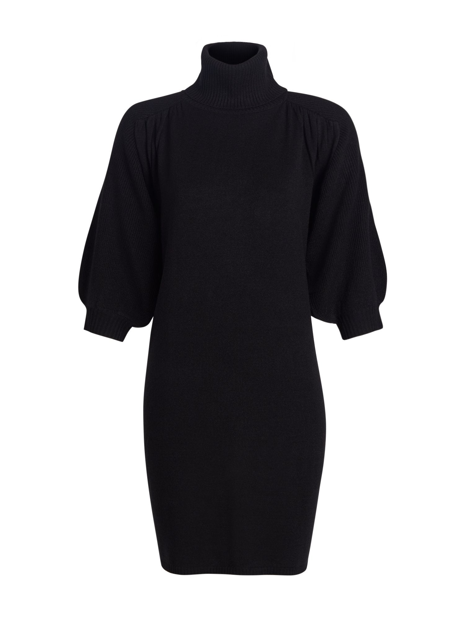 Puff-Sleeve Turtleneck Sweater Dress  New York & Company
