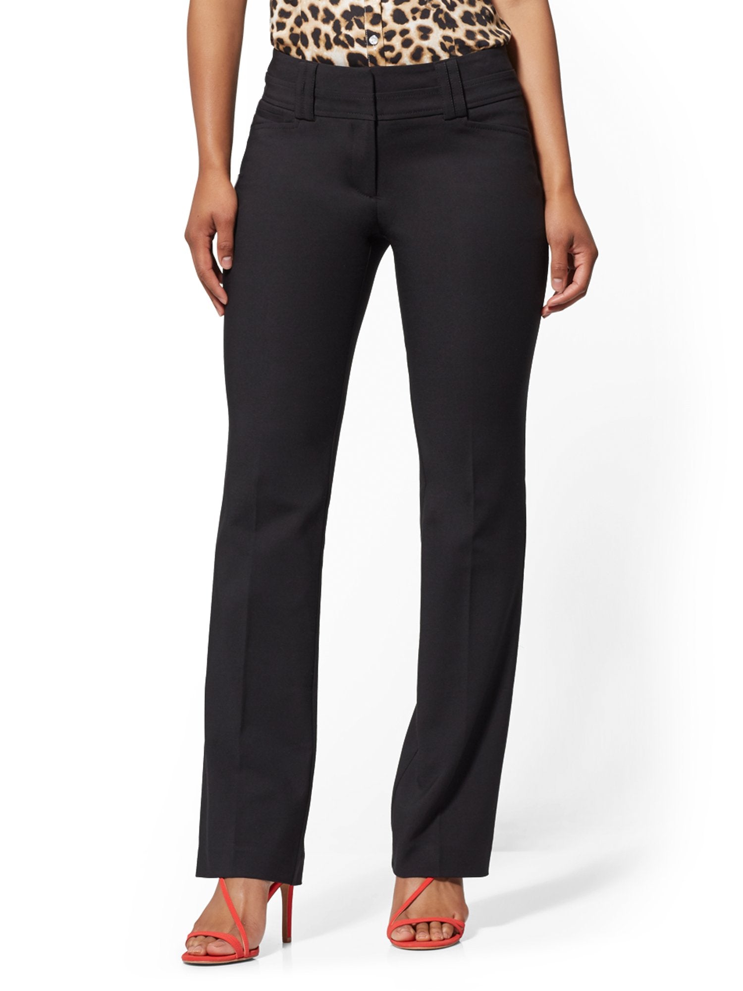 sachin and babi light blue dress Petite Black Bootcut Trousers main image 0