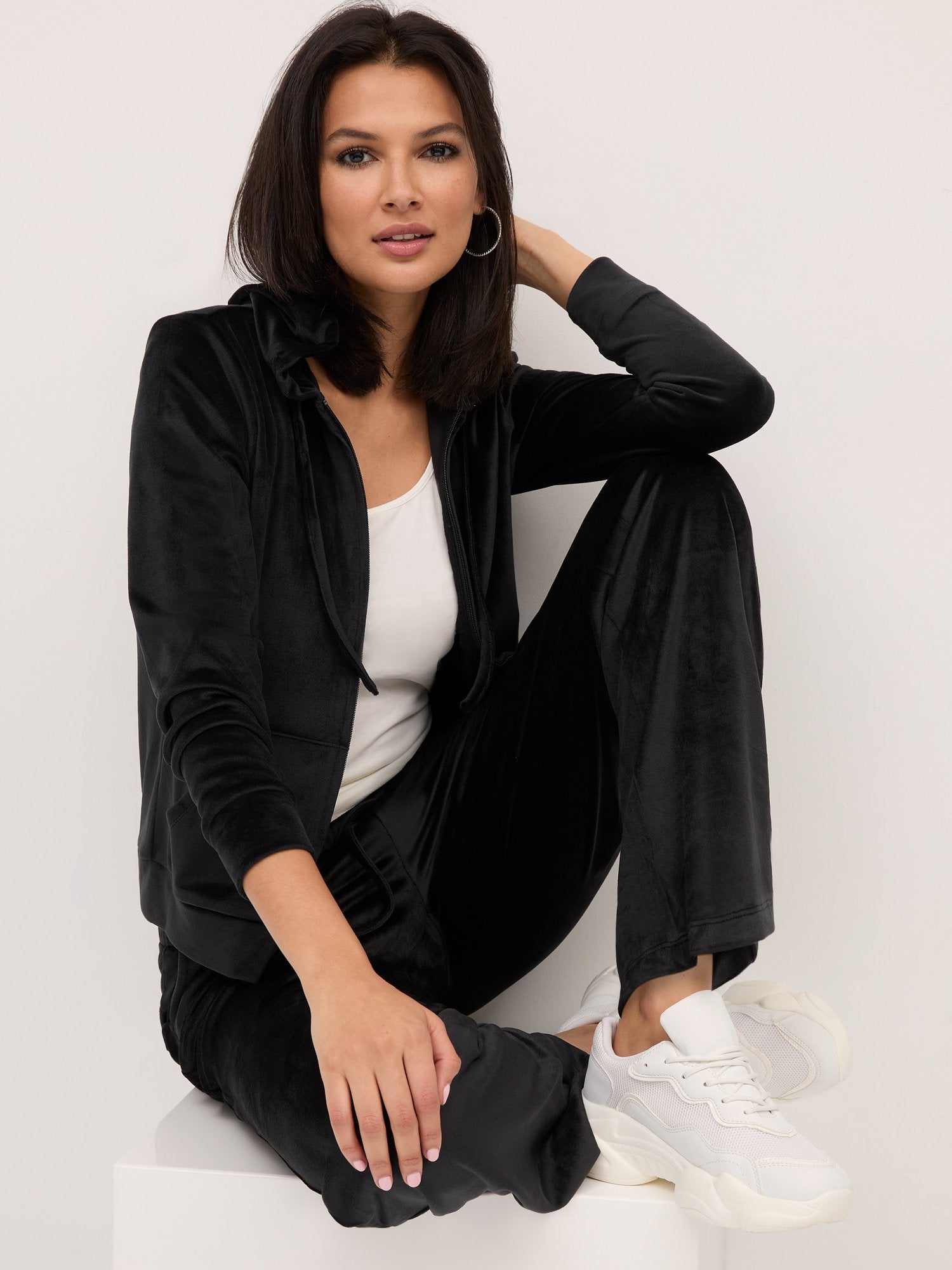 Velour Straight-Leg Pant - Dreamy Velour Collection – New York