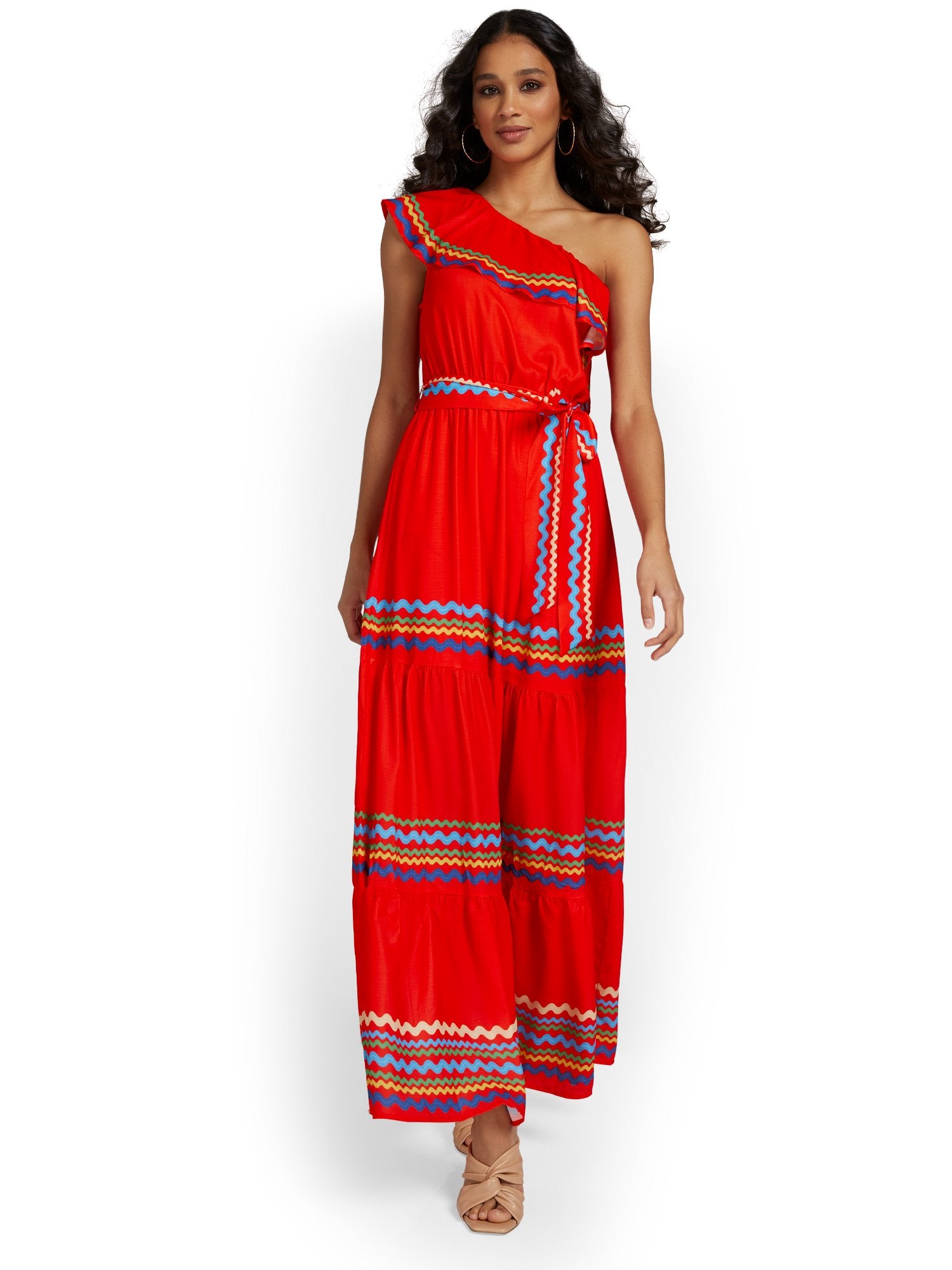 sachin and babi light blue dress Halter Neck Pleated Maxi Dress