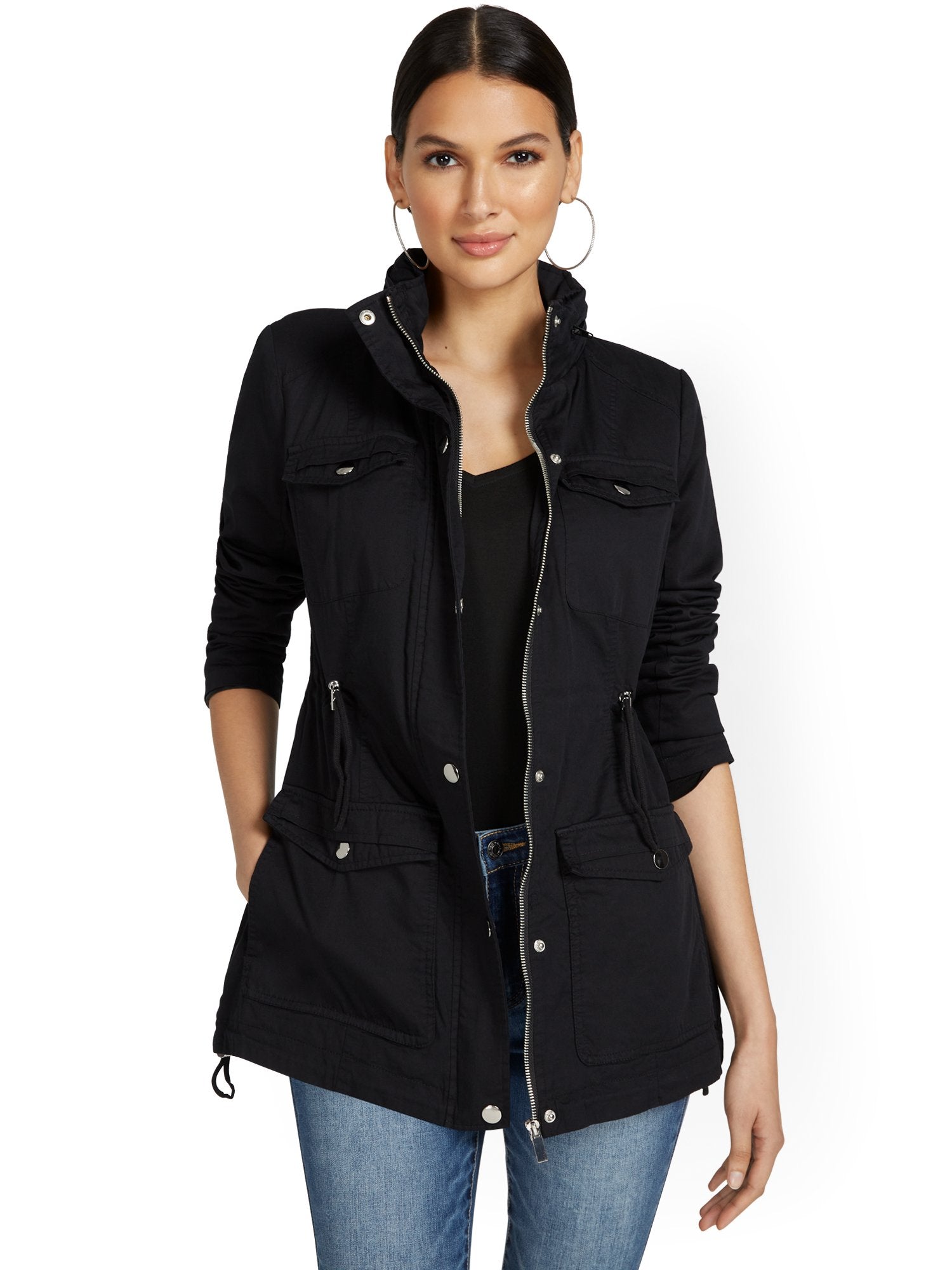 Long Anorak Jacket – New York & Company