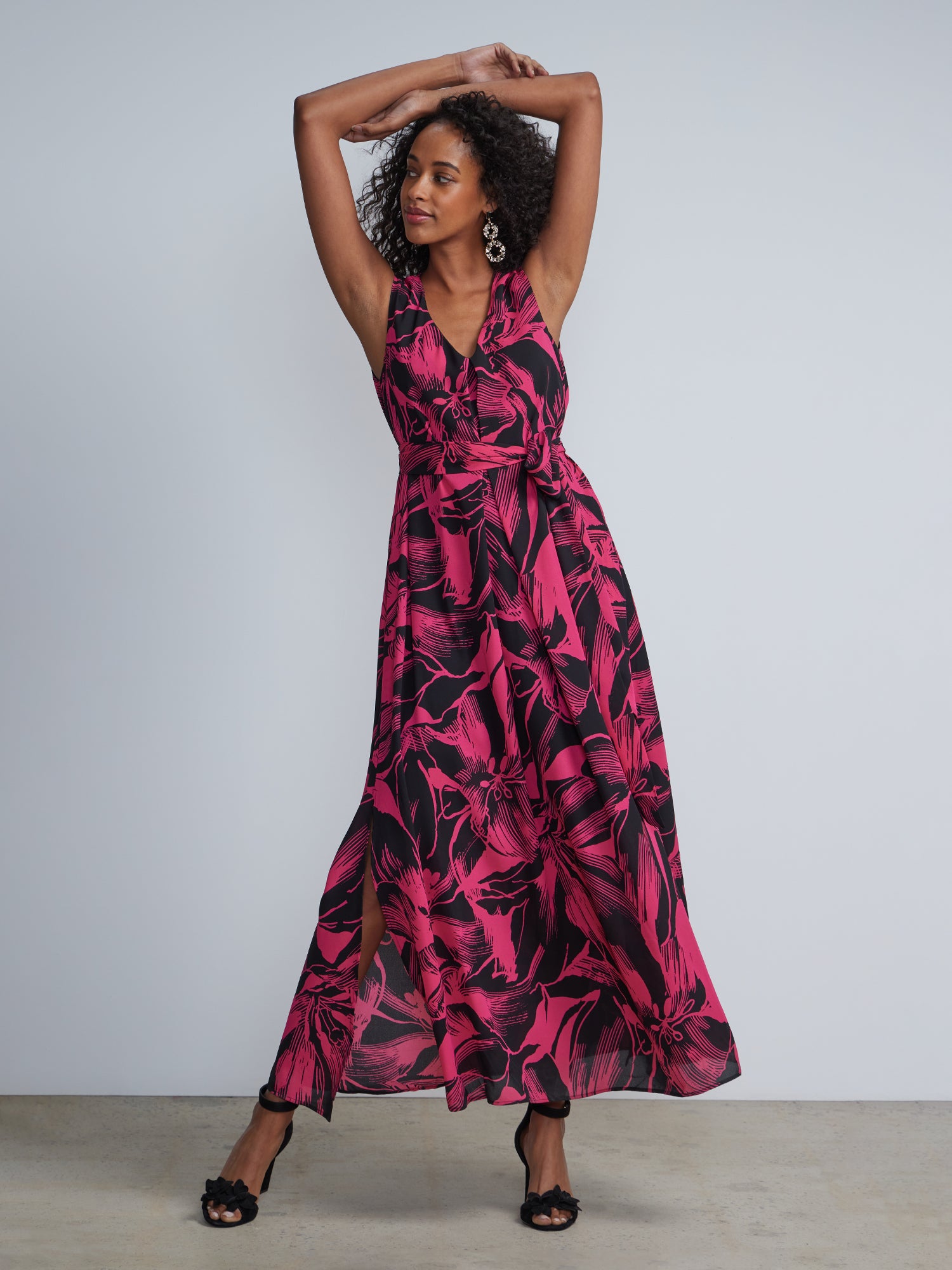 Floral Printed Maxi Dress – New York \u0026 Company