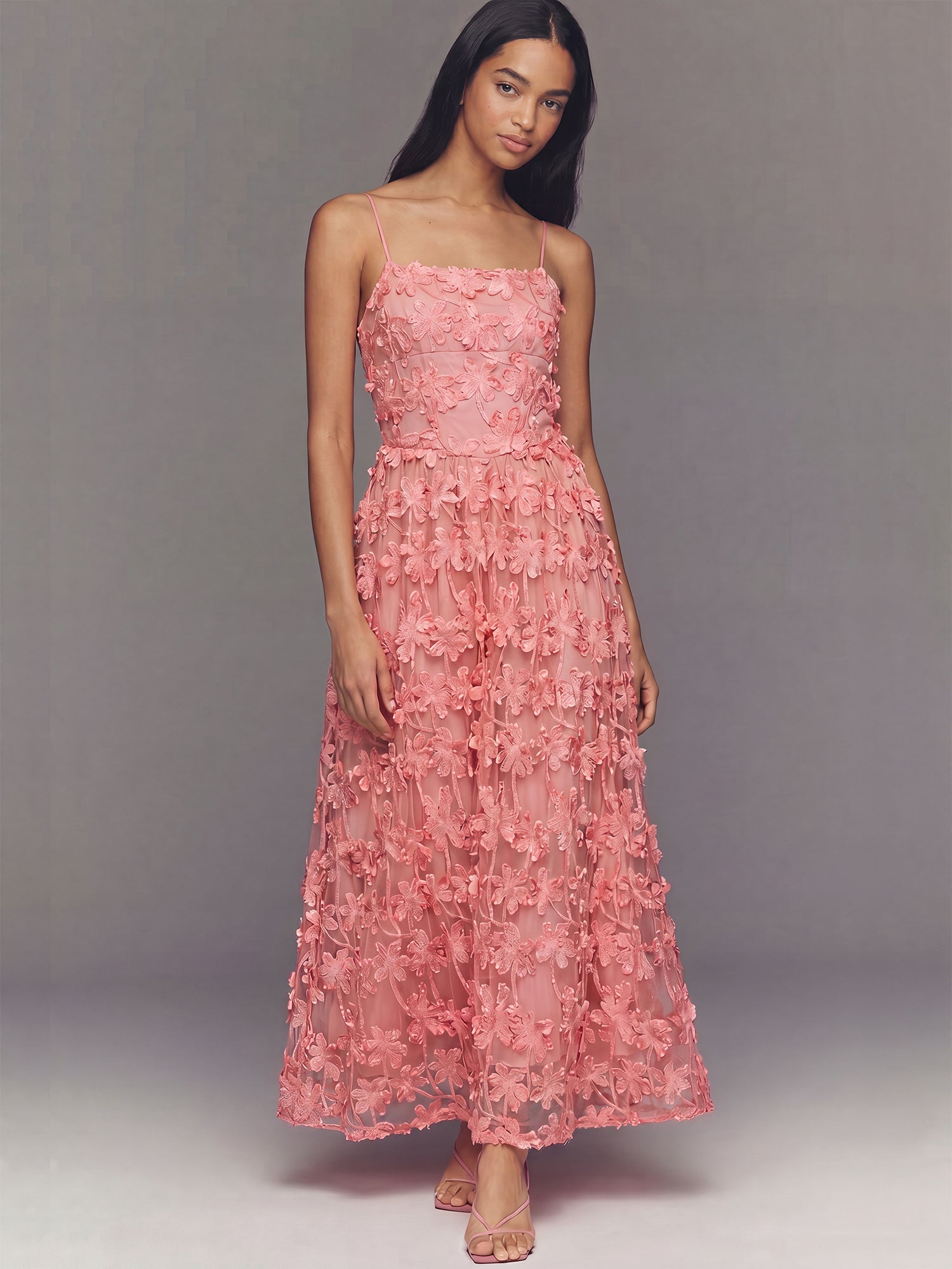 floral applique midi dress Floral Applique Midi Dress – New York & Company
