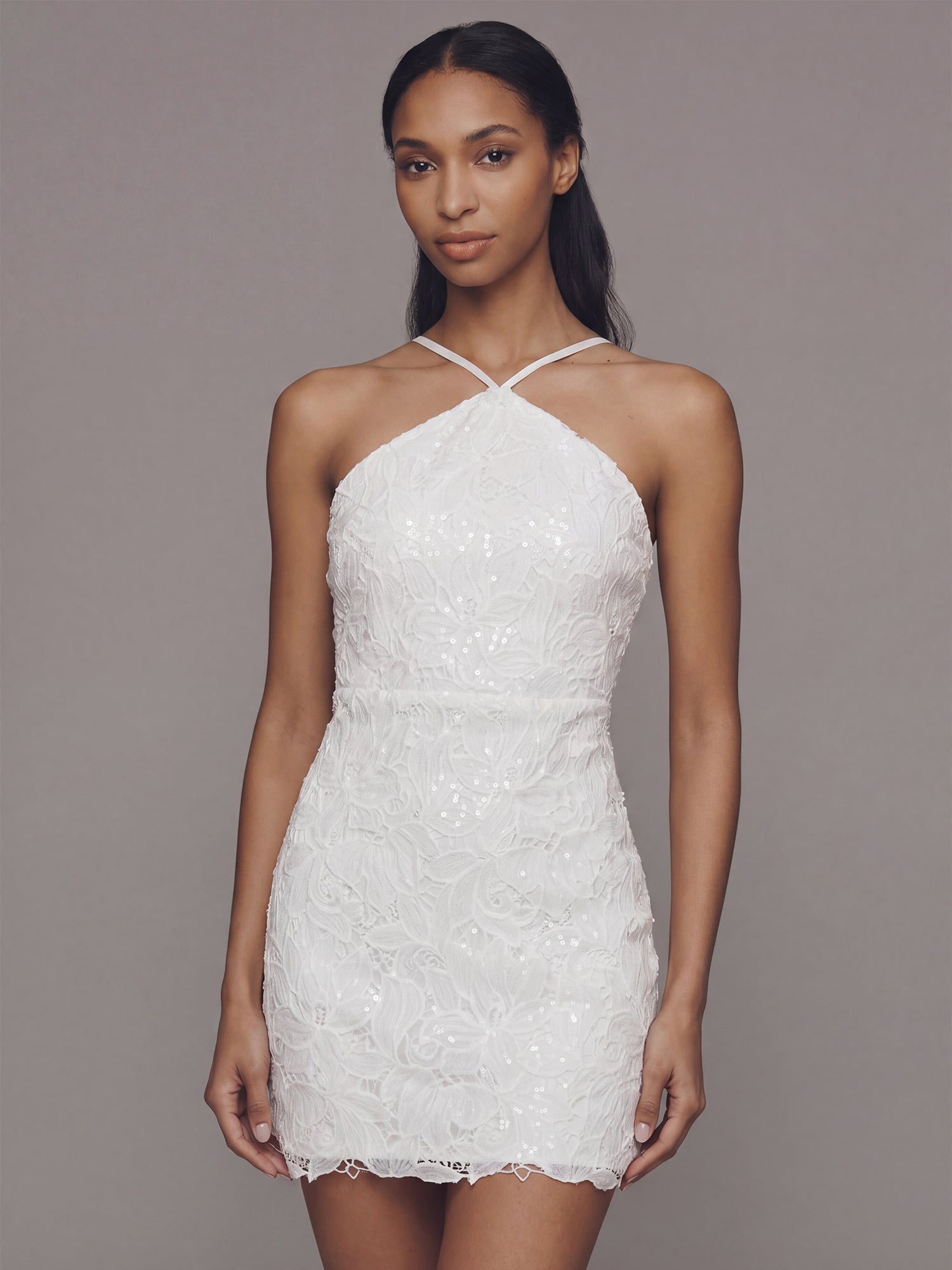 new york mini dress Marie Mini Dress in White White / M