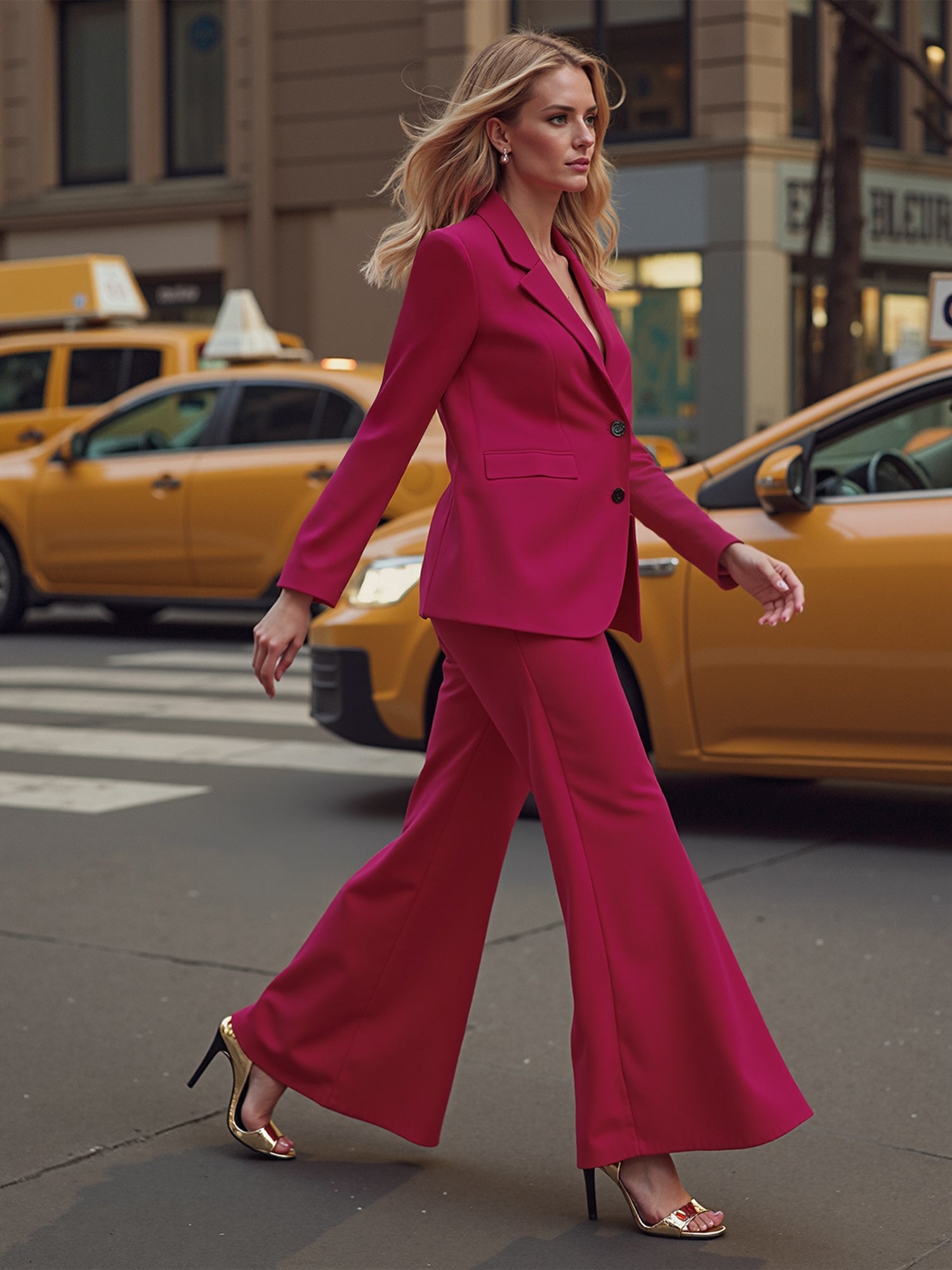 High Rise Wide Leg Pant | New York & Company