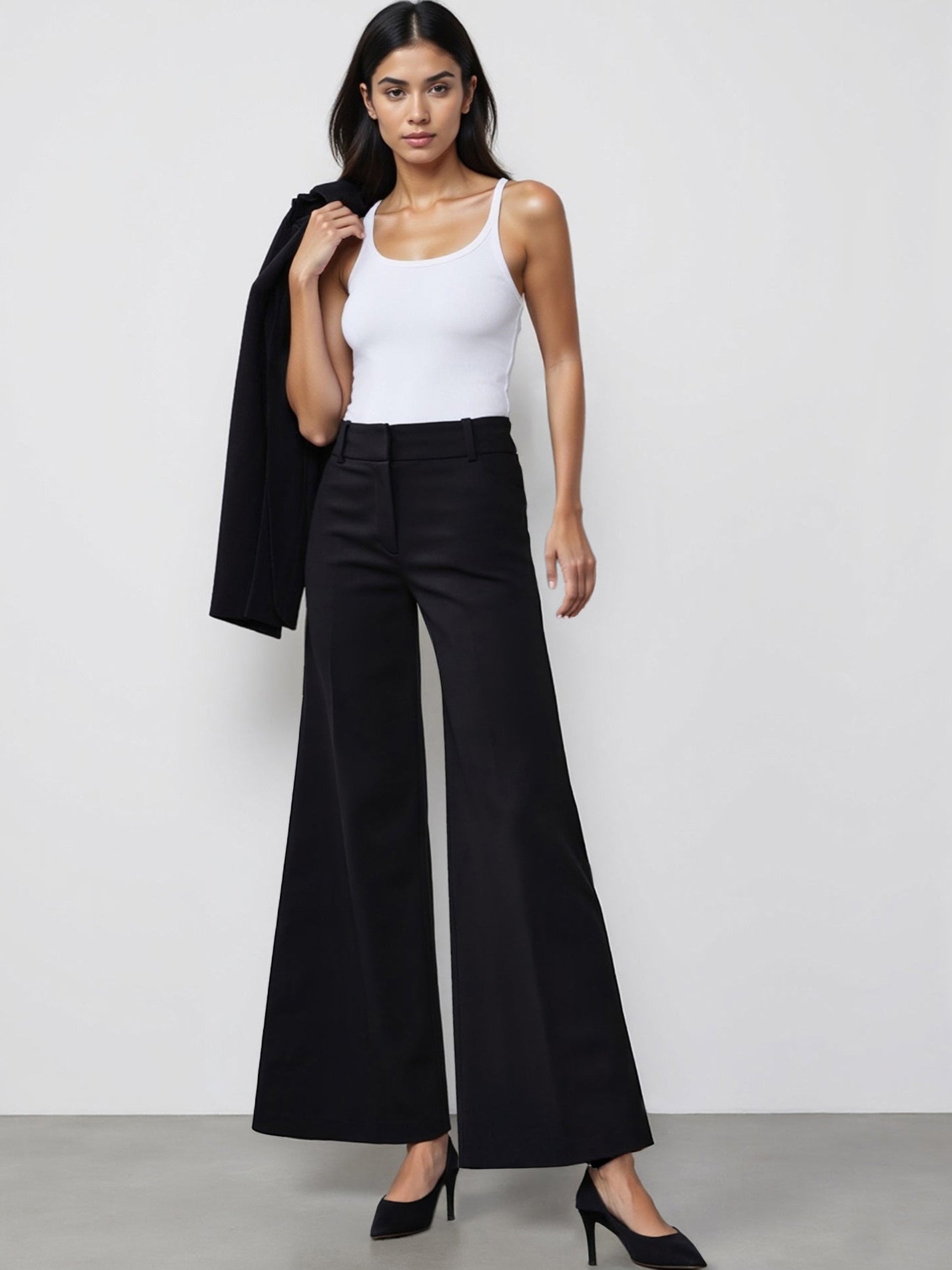 High Rise Wide Leg Pant – New York & Company