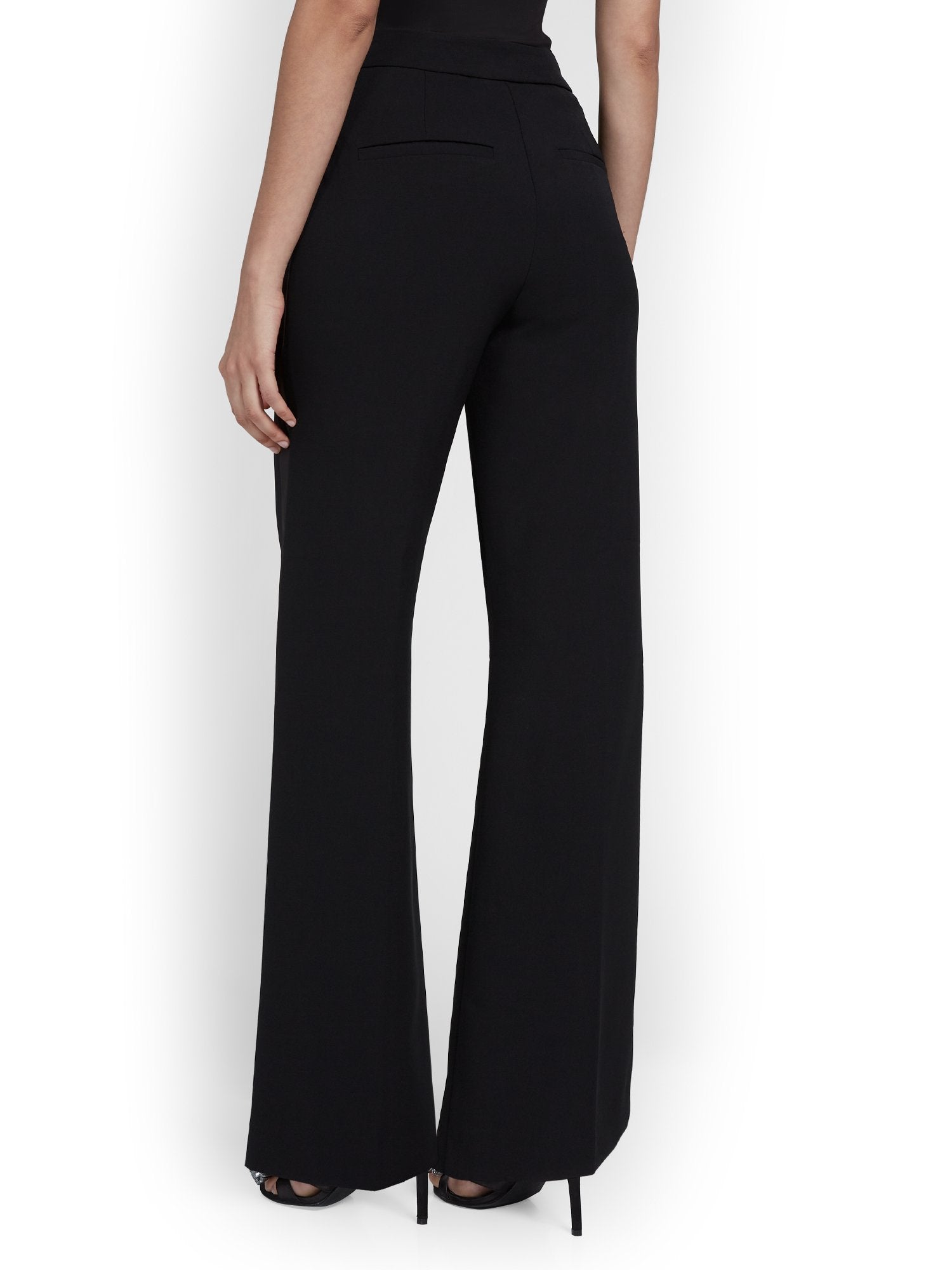 Tall Satin-Trim Wide-Leg Tuxedo Pant New York & Company Tall Satin-Trim Wide-Leg Tuxedo Pant New York & Company