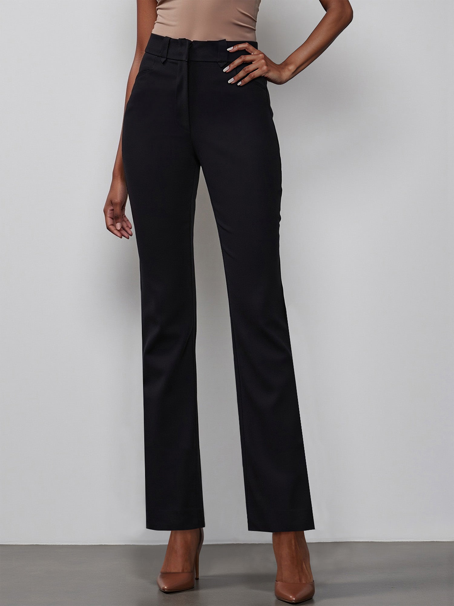 パンツ LAST RESORT AB Black straight-leg pants PM001 (Black) – Last Resort AB