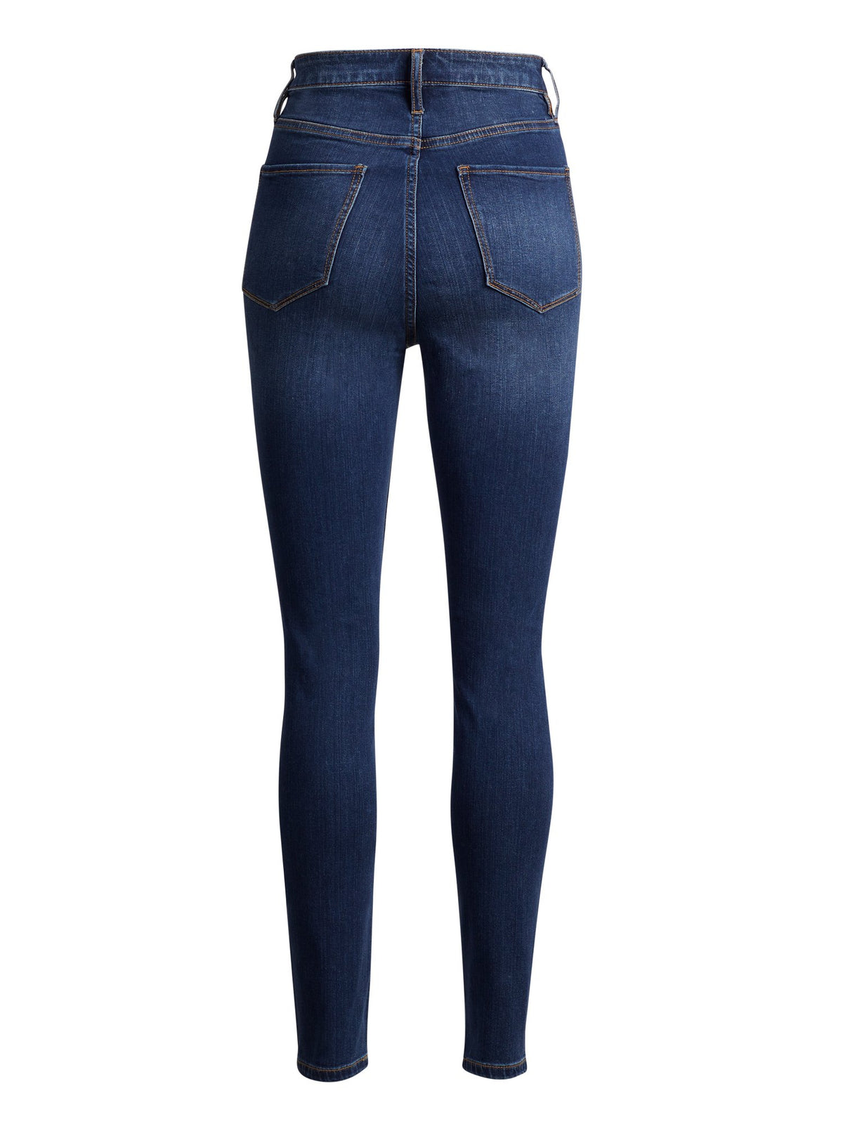 High-Waisted Super-Skinny Jeans - Foxy Blue – New York & Company