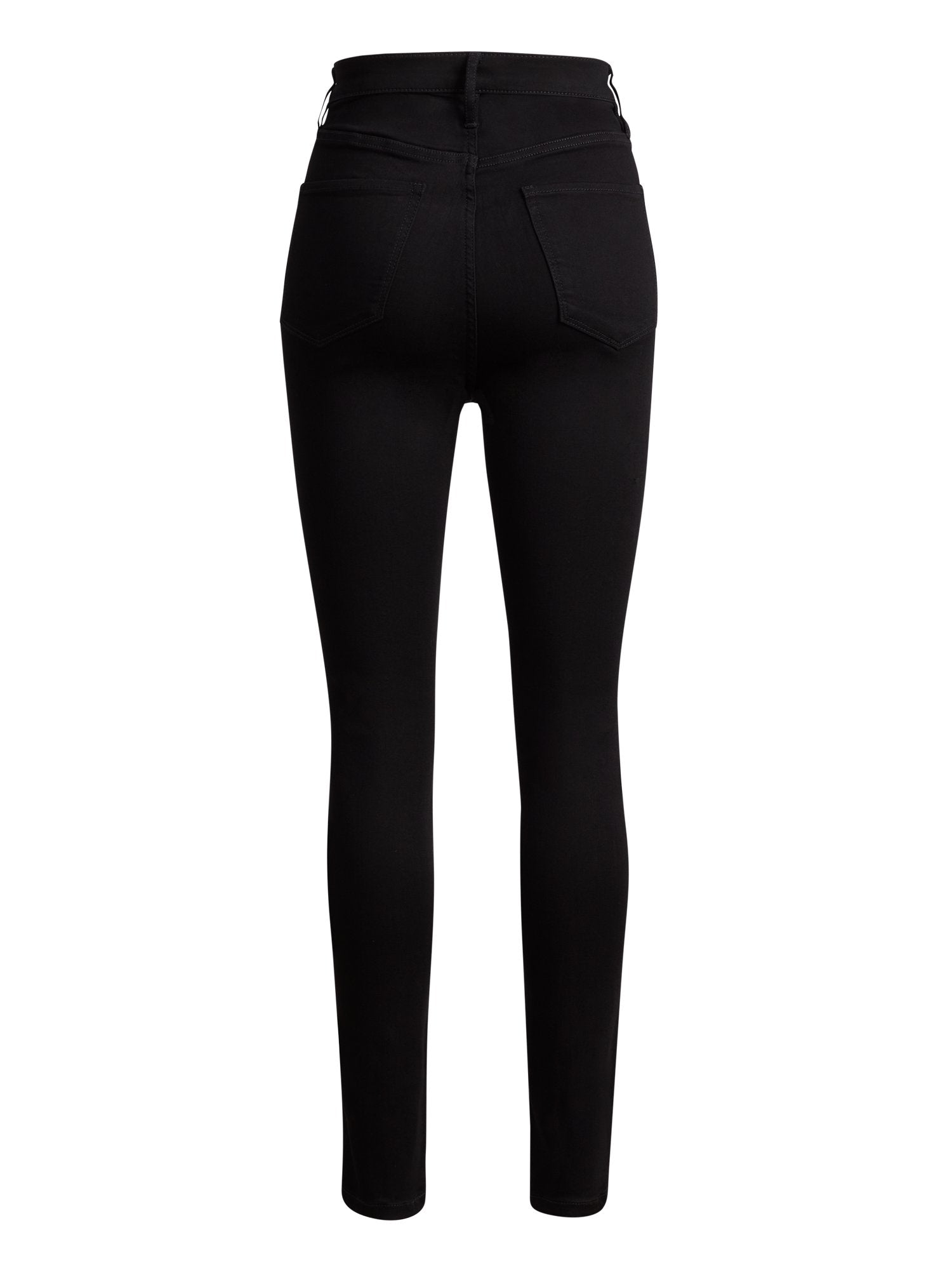 【black】New York High-Waisted Jeans (25) High-Waisted Super-Skinny Jeans - Black – New York & Company
