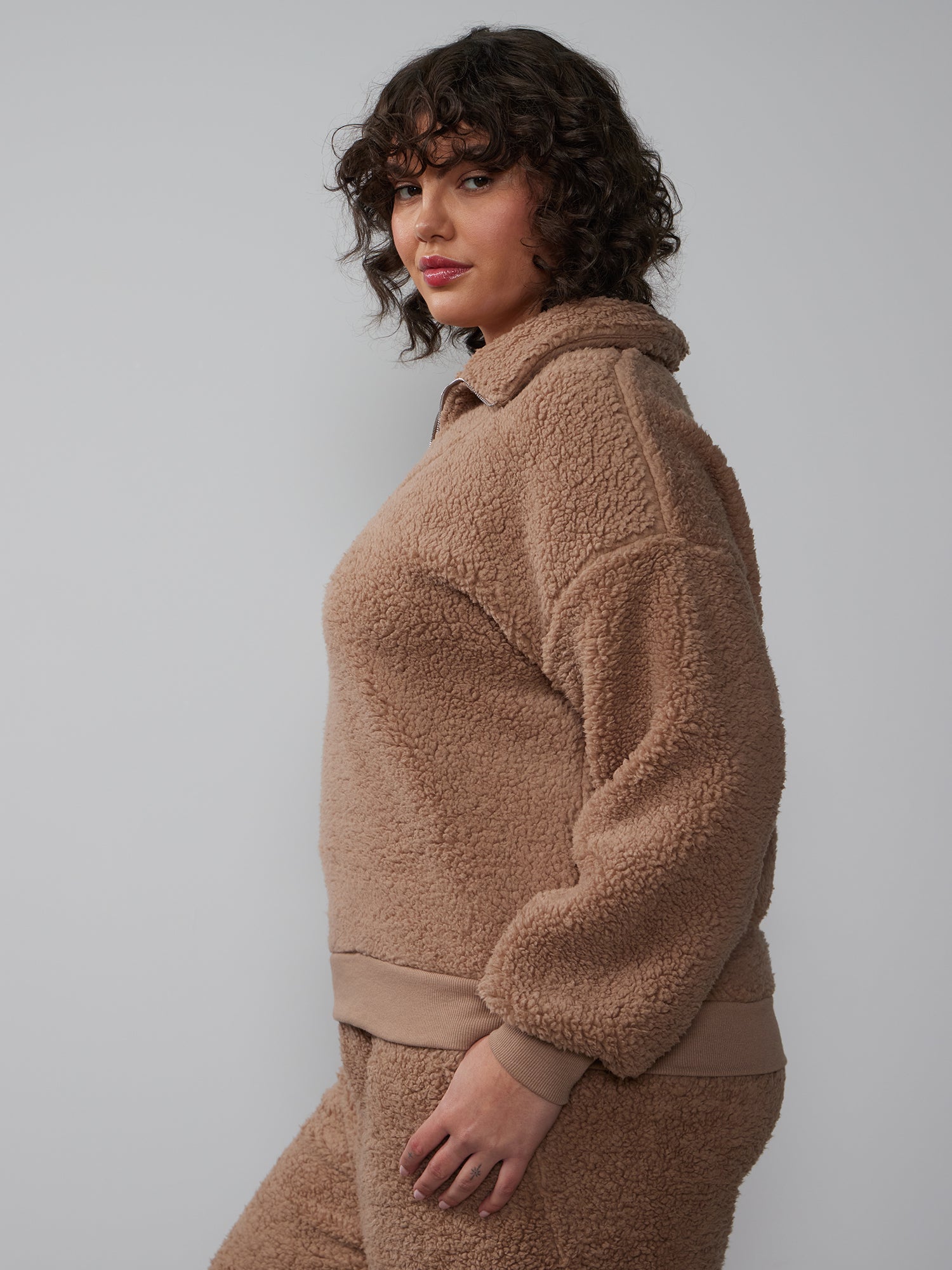 トップス Wool Blend Sherpa Pullover M Cloud Stussy Wool Blend Sherpa Pullover Cloud Men's - FW24 - US