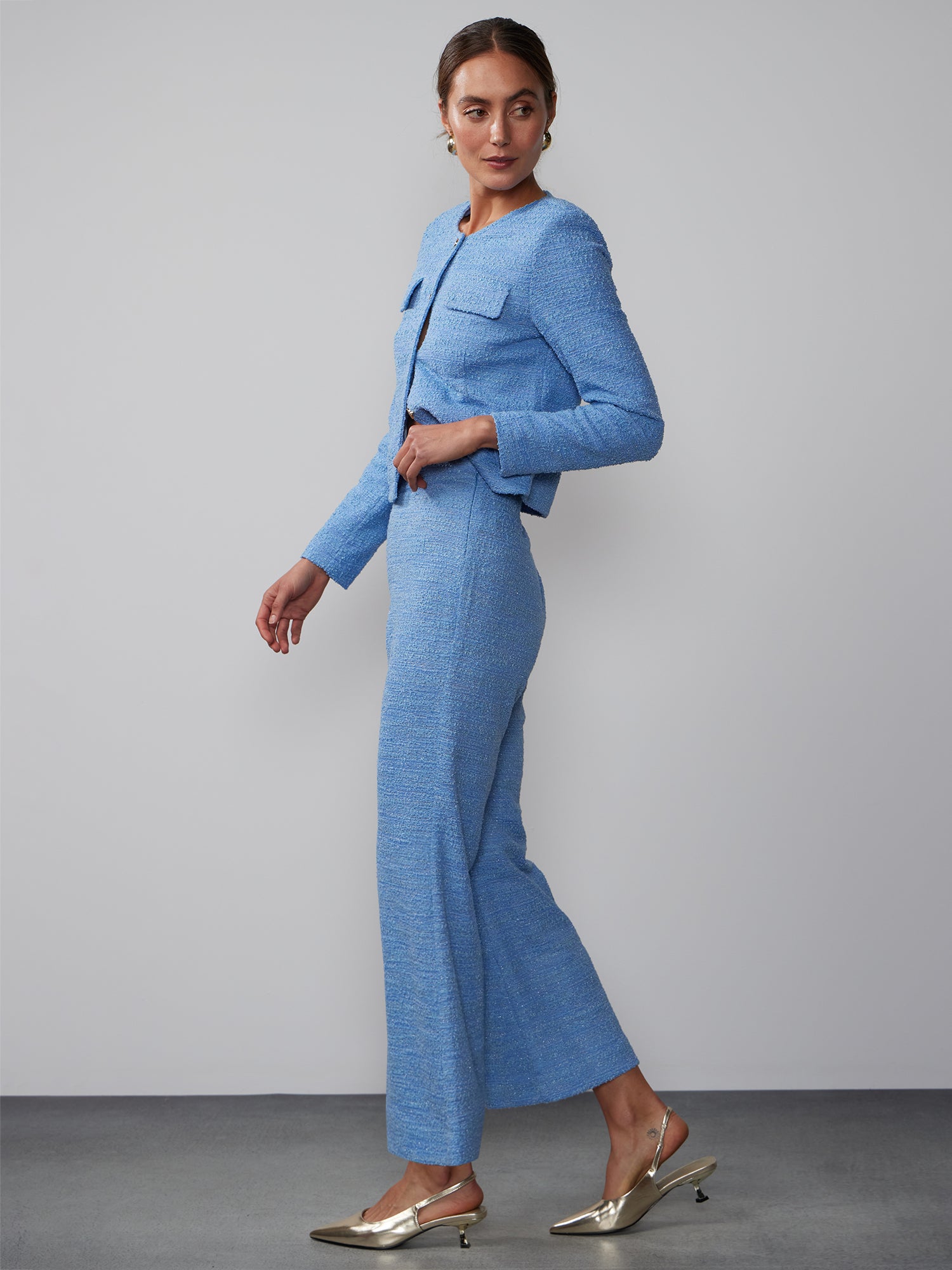 shiun TWEED STRAIGHT TROUSERS 【Mサイズ】 shiun(シウン) ONLINE STORE / TWEED STRAIGHT TROUSERS