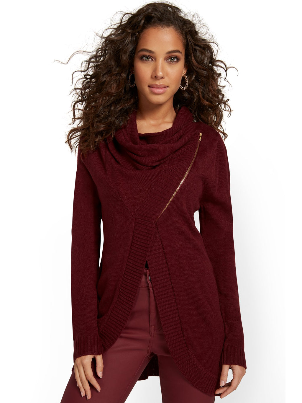 Pull Col Cheminée New York & Company Pailleté Taille M – Neuf Avec étiquettes