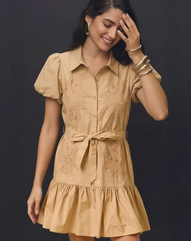 Lace-Detail Peplum Bustier Top – New York & Company