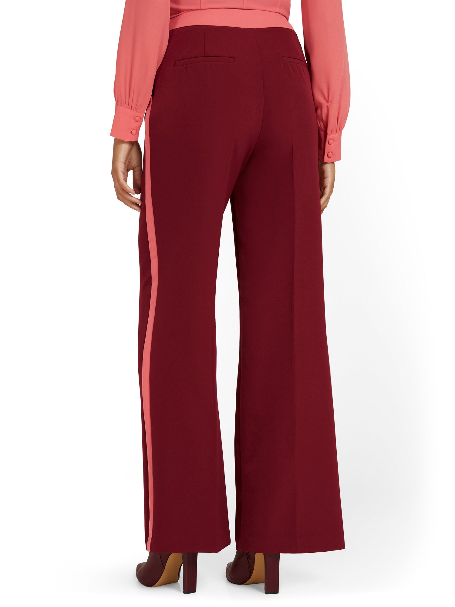 Side-Stripe Wide-Leg Pant – New York & Company