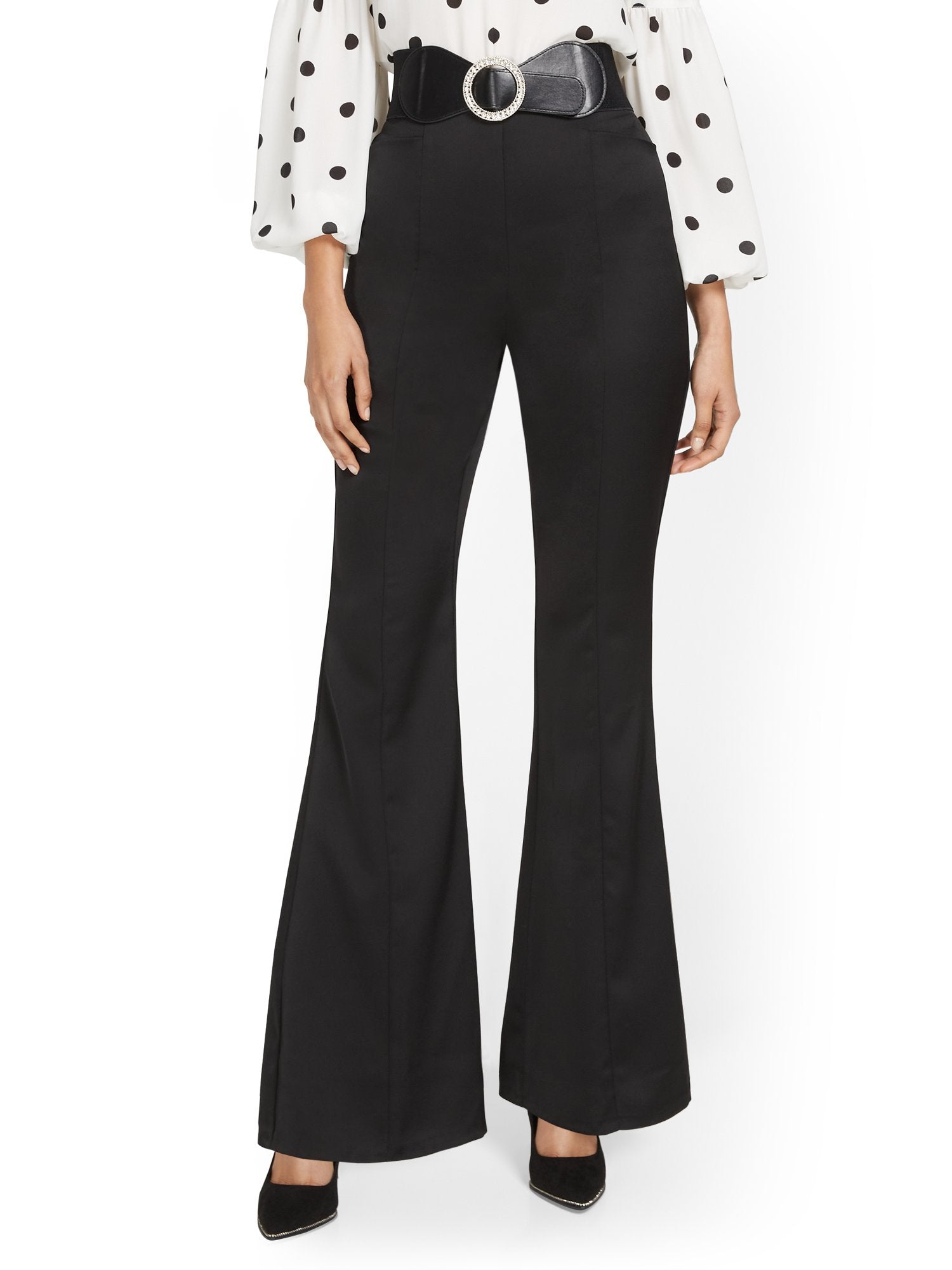 High-Waisted Flare Pant – New York & Company
