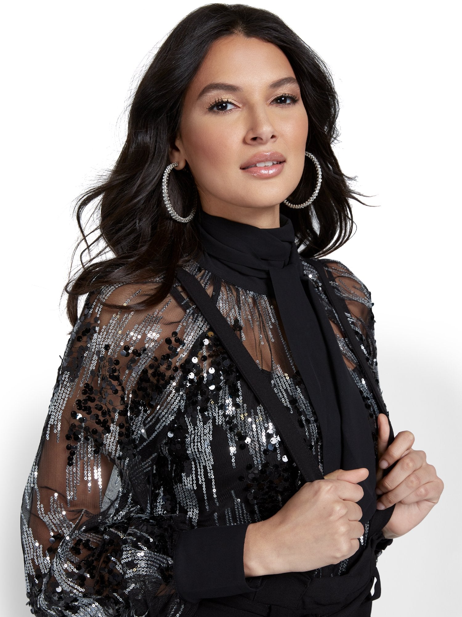 High-Waisted Wide-Leg Suspender Pant – New York Company