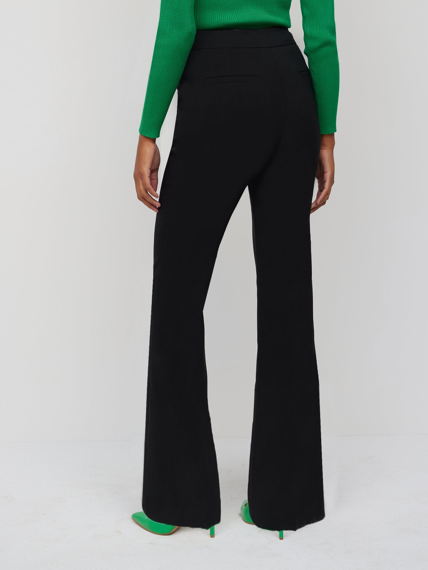 Front-Slit Flare Pant