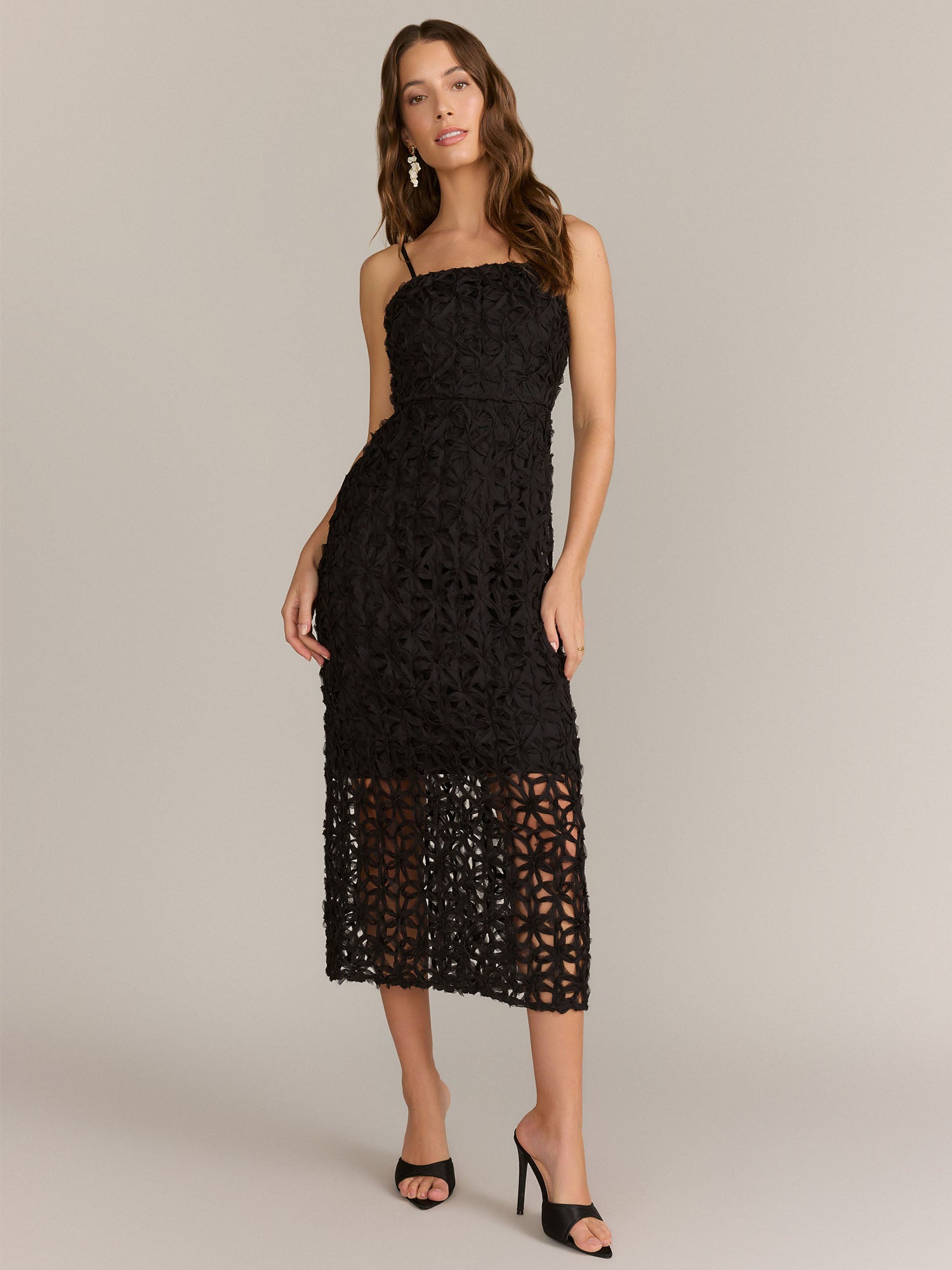 Lena Lattice Lace Shift Dress - Brands We Love  New York & Company