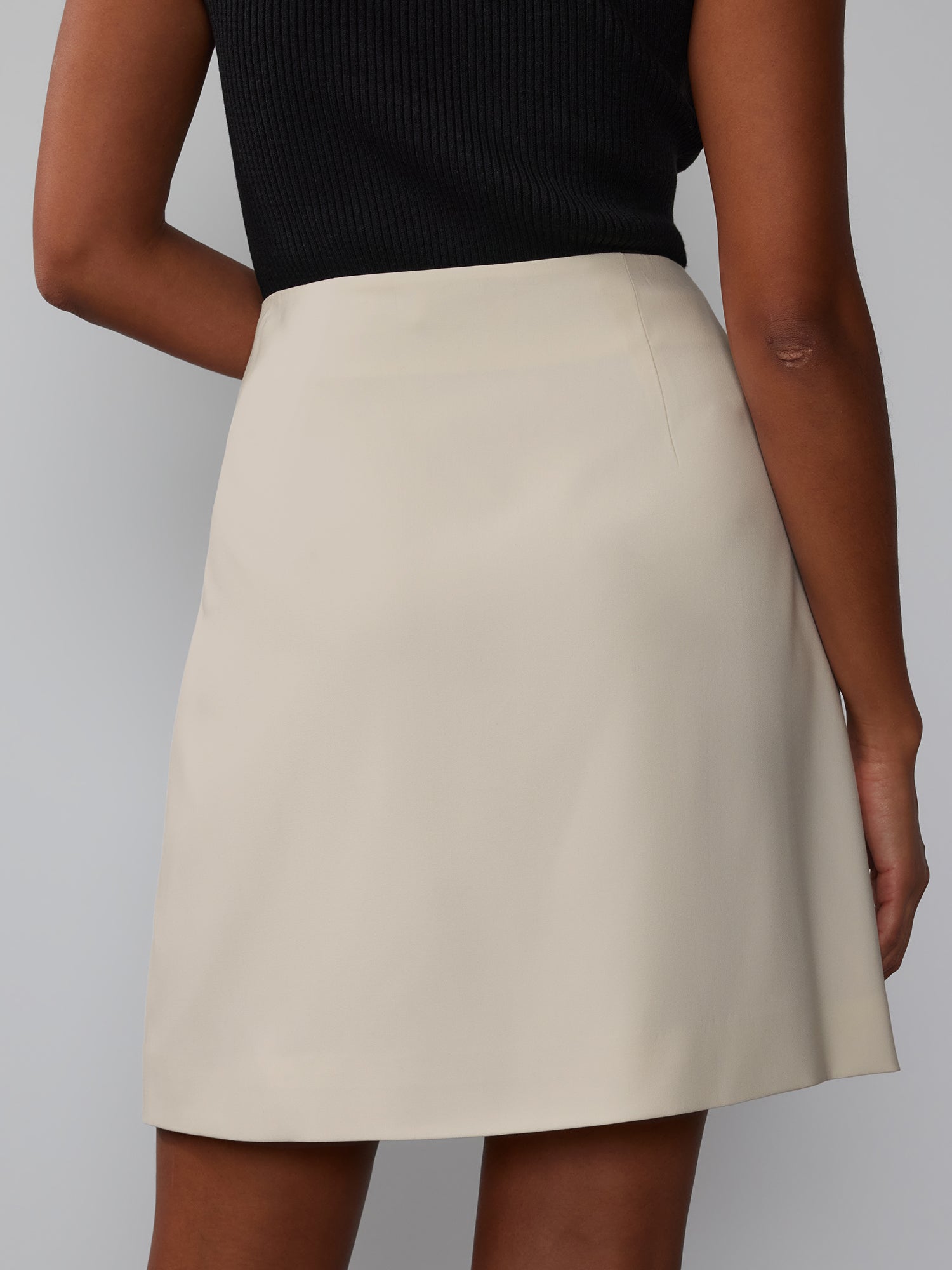 High Waist Wrap Mini Skirt – New York & Company