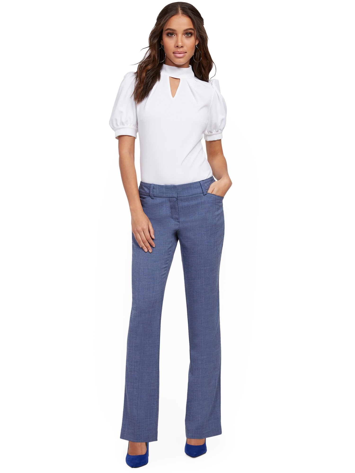 ny & co dress pants Straight-Leg Pant - Signature Fit