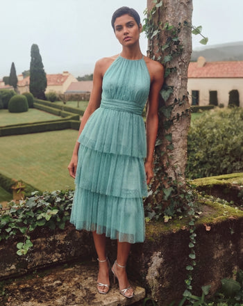 Notch-Collar Belted Flare Dress - Fit To Flatter New York & Company Notch-Collar Belted Flare Dress - Fit To Flatter New York & Company