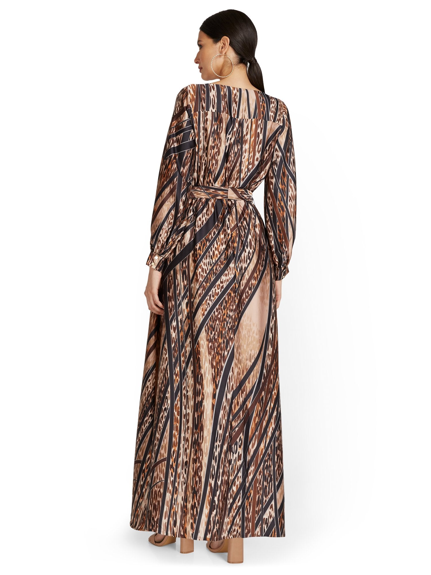 Tall Leopard-Print Maxi Dress – New York & Company Tall Leopard-Print Maxi Dress – New York & Company