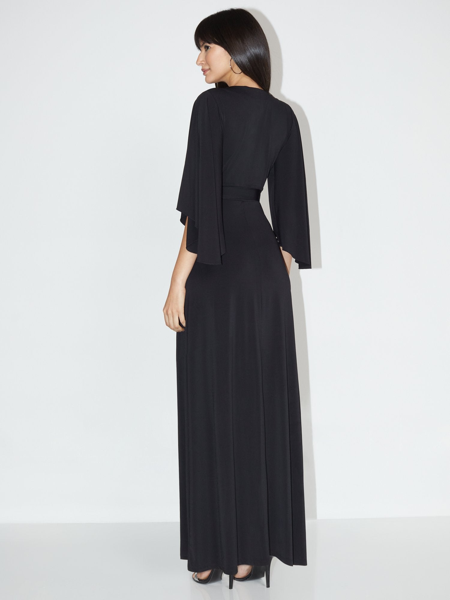 extreme plunge maxi dress Deep Plunge Halter Maxi