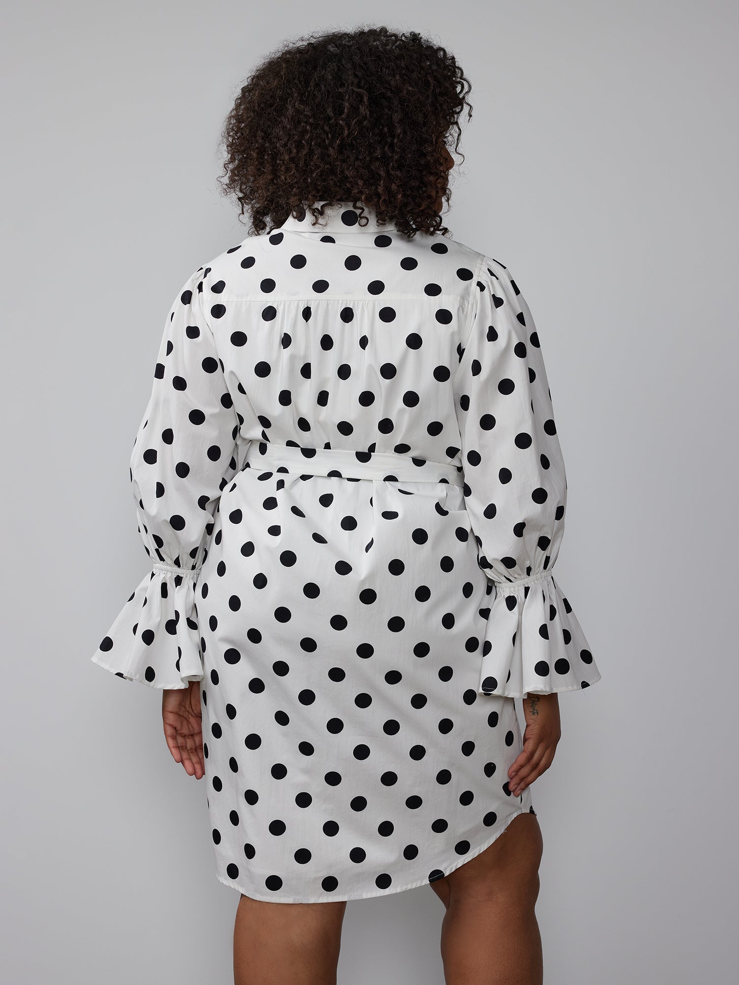 Plus Polka Dot Mini Dress – New York & Company