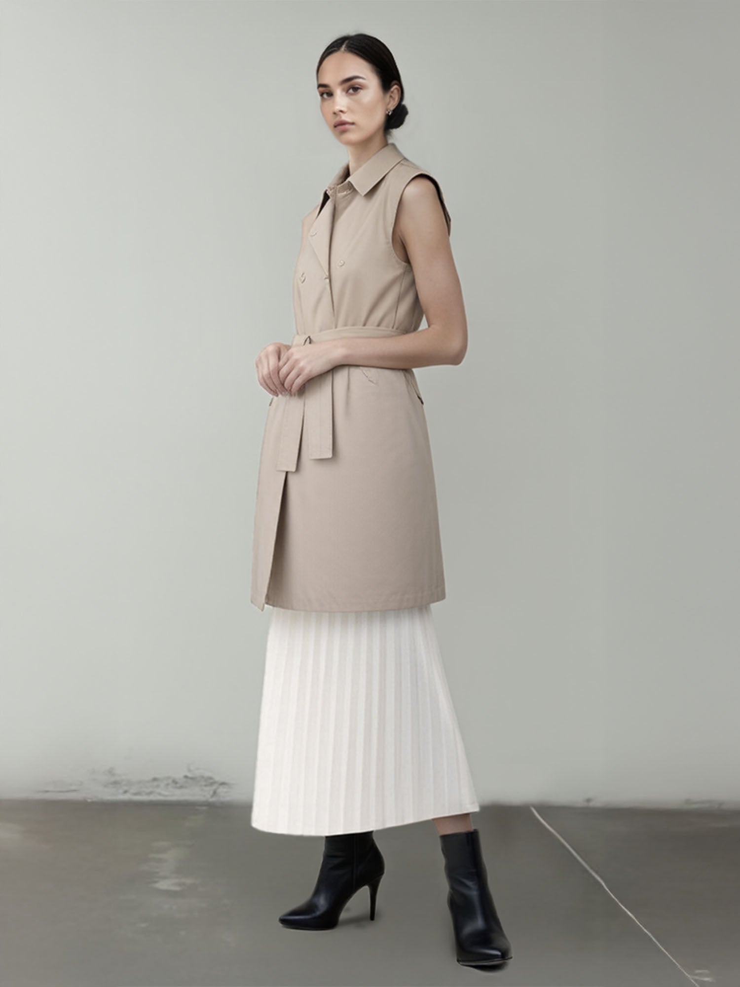 Sleeveless Trench Jacket – New York & Company