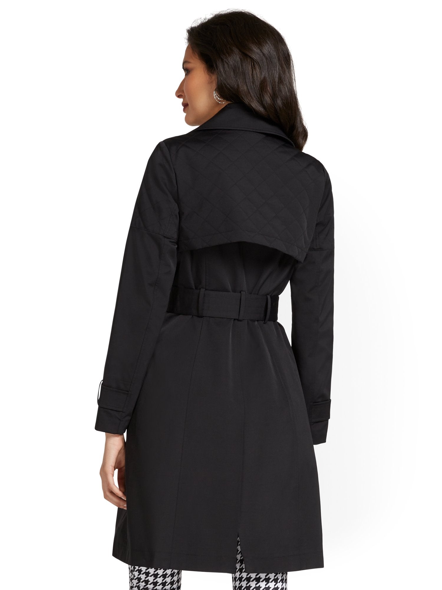 Quilted Belted Trenchcoat - City Trench Collection – New York