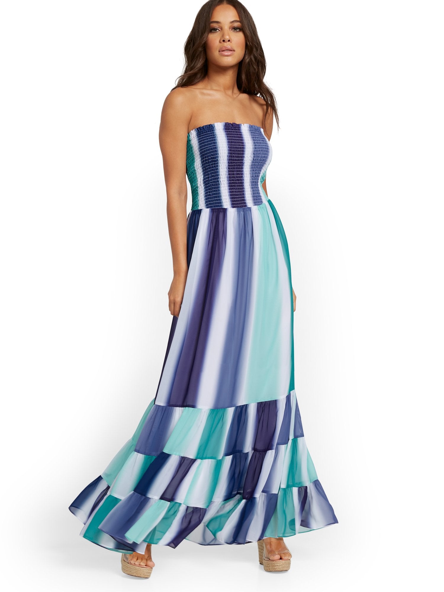 Tiered Maxi Dress – New York & Company