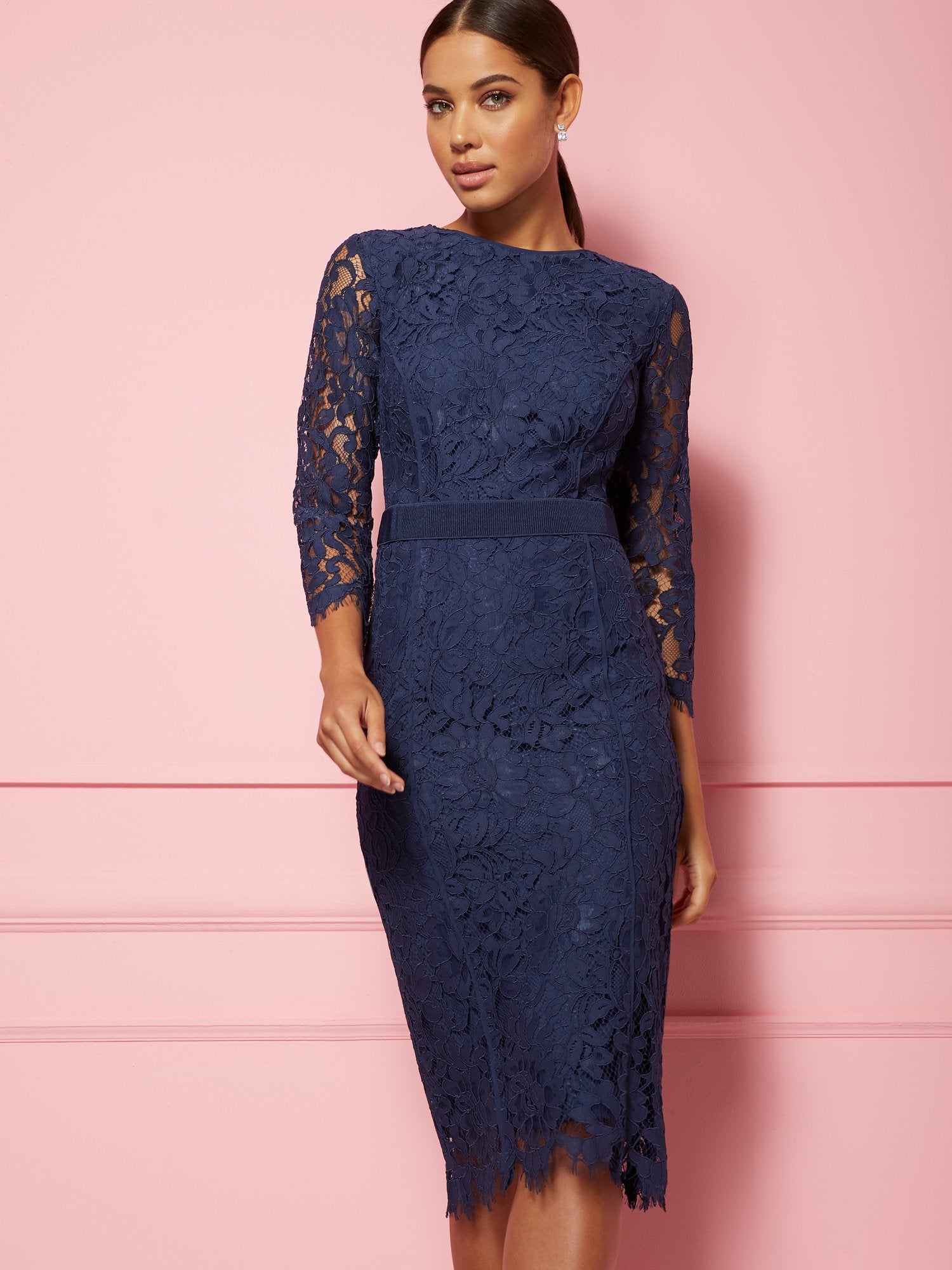 Romina Lace Sheath Dress - Eva Mendes Fiesta Collection New York & Company Romina Lace Sheath Dress - Eva Mendes Fiesta Collection New York & Company