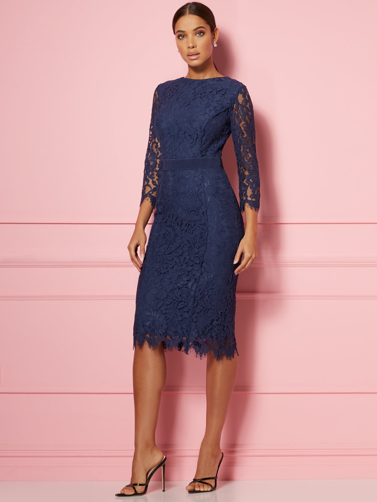 Romina Lace Sheath Dress - Eva Mendes Fiesta Collection New York & Company Romina Lace Sheath Dress - Eva Mendes Fiesta Collection New York & Company
