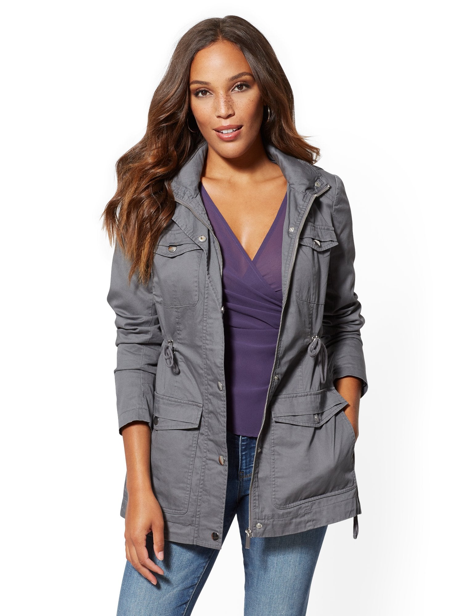 Long Anorak Jacket – New York & Company