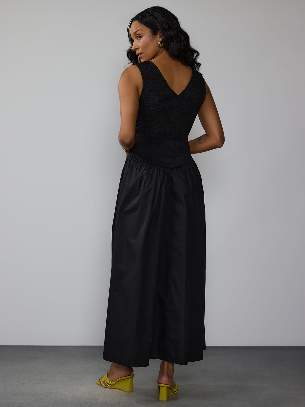 Drop Waist Corset Style Maxi Dress New York & Company Drop Waist Corset Style Maxi Dress New York & Company