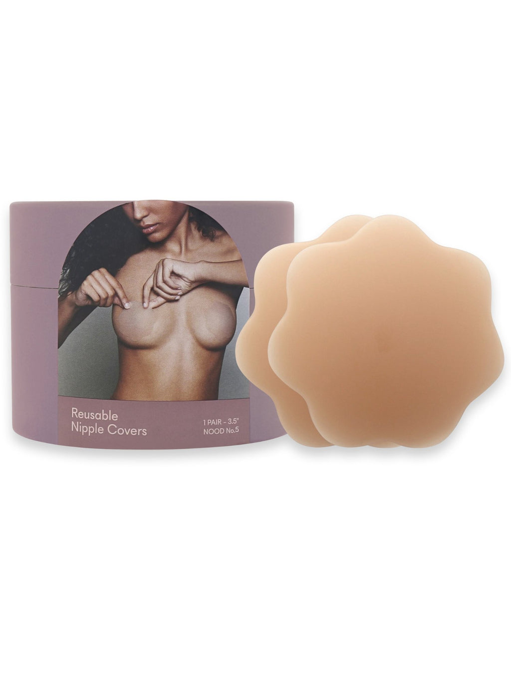 Buy NOOD Nude Reusable Adhesive Silicone No Show Extra Lift Nipple Covers (4 Inch) Online Buy NOOD Nude Reusable Adhesive Silicone No Show Extra Lift Nipple Covers (4 Inch) Online