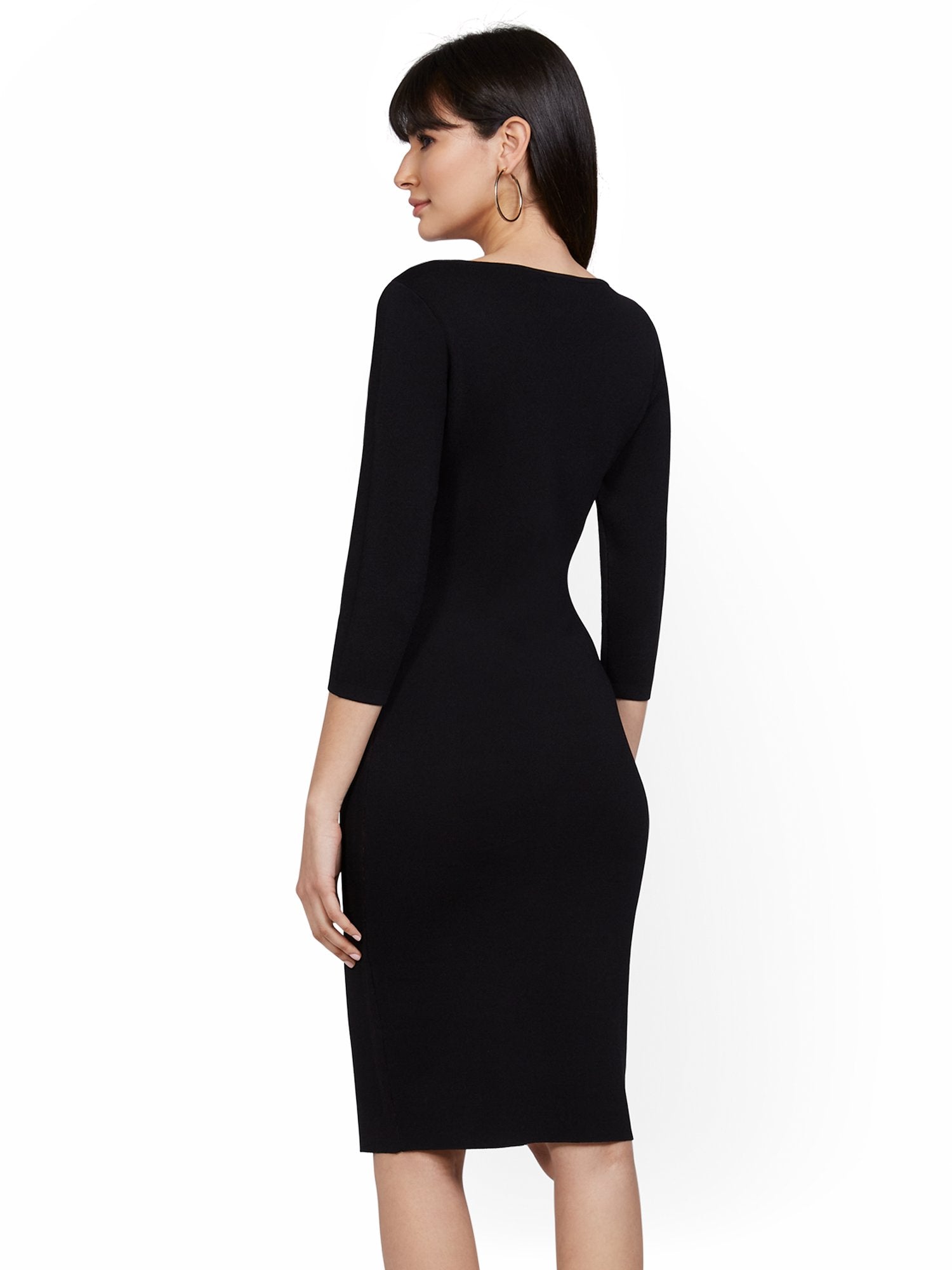 Colorblock Midi Dress New York & Company Colorblock Midi Dress New York & Company