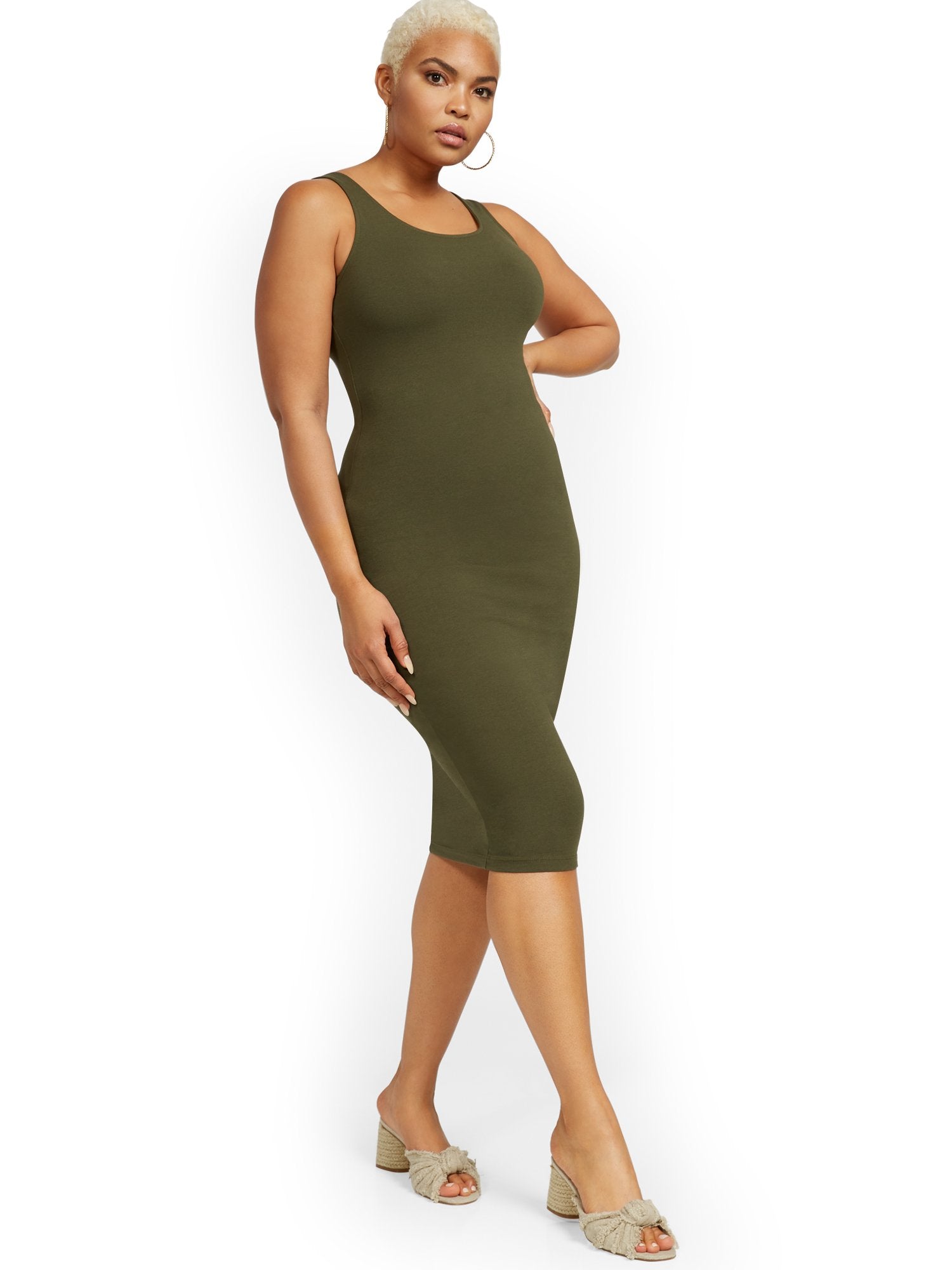 Tank Midi Dress - Everyday Collection  New York & Company