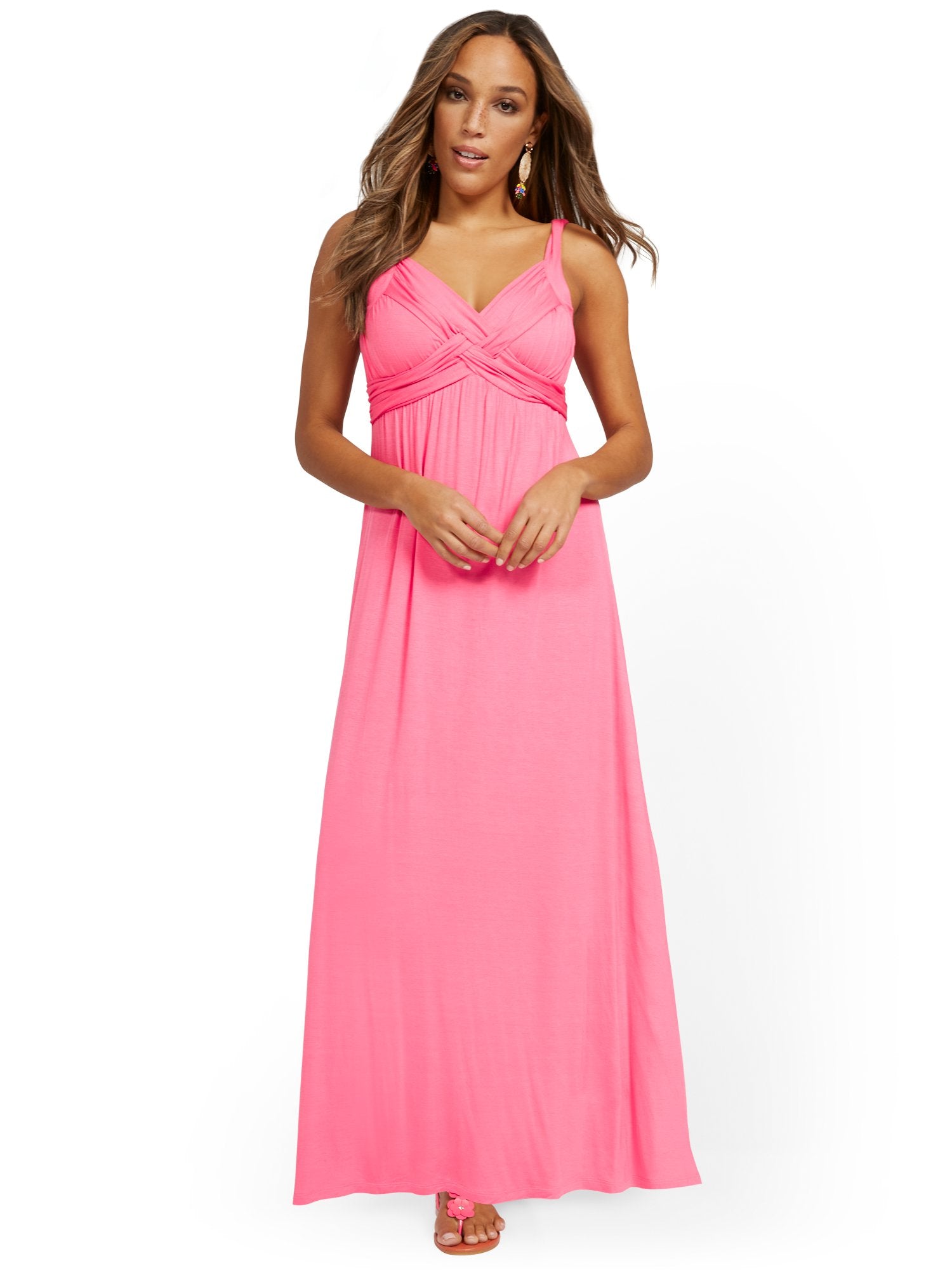 Goddess Maxi Dress - XSMALL / PINK - ROSE PETAL / 94500 Goddess Maxi Dress - XSMALL / PINK - ROSE PETAL / 94500