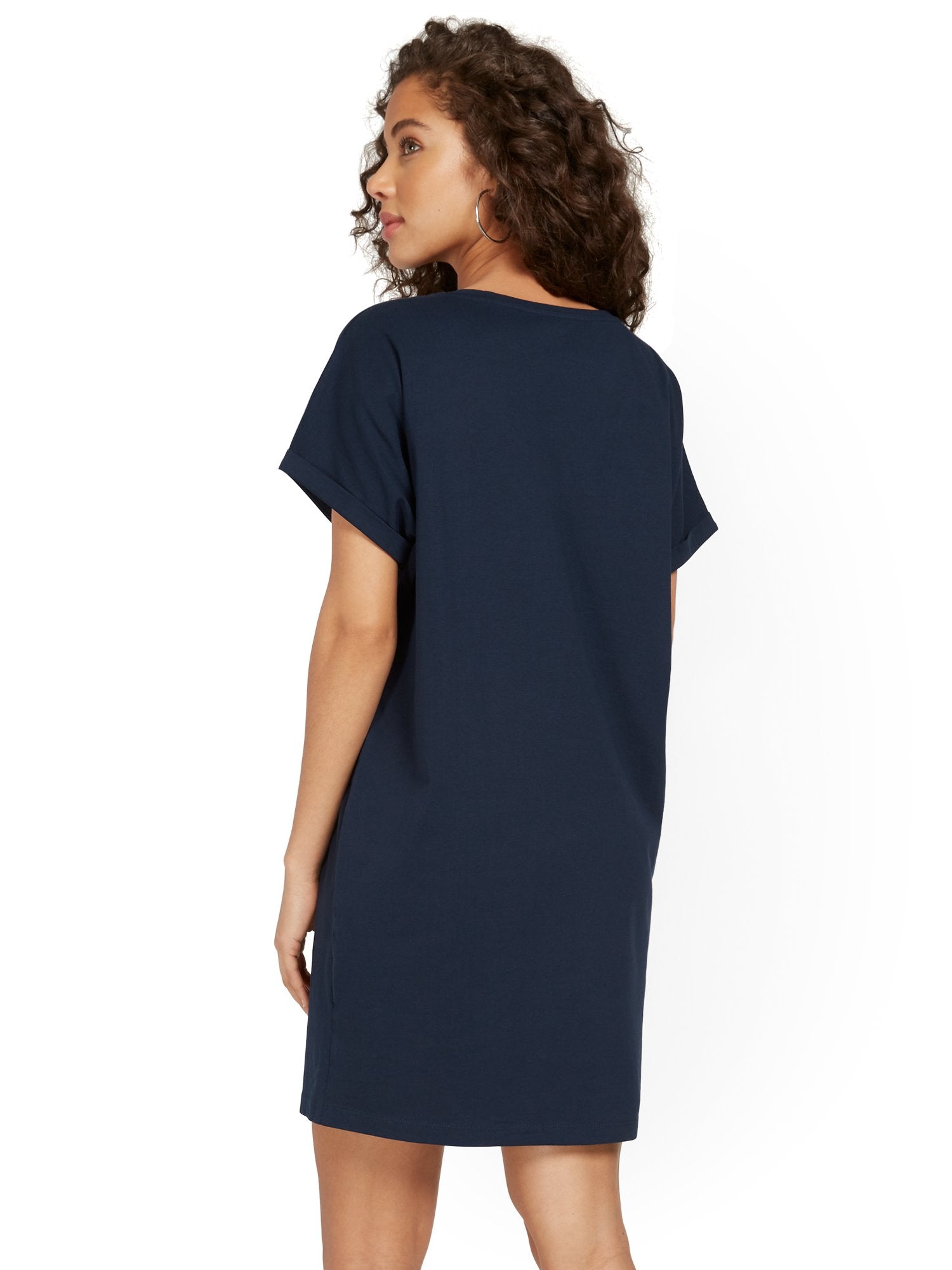 shirt tee dress Perfect Tee Dress – New York & Company