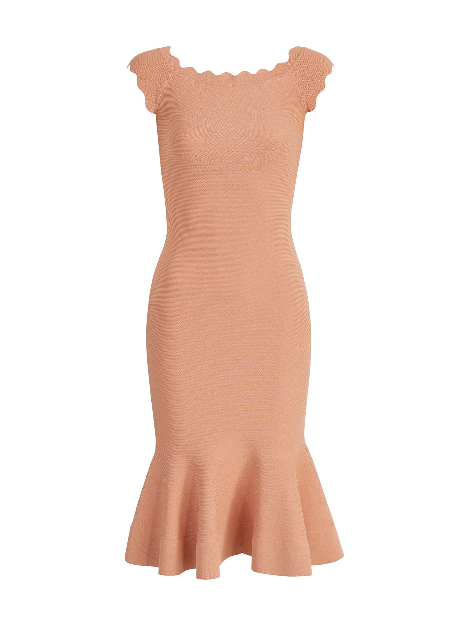 Flounce-Hem Short-Sleeve Sweater Dress - The NY&C Legacy Collection  New  York & Company