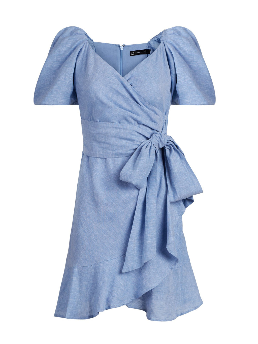 linen blend wrap dress Linen-Blend Wrap Dress – New York & Company