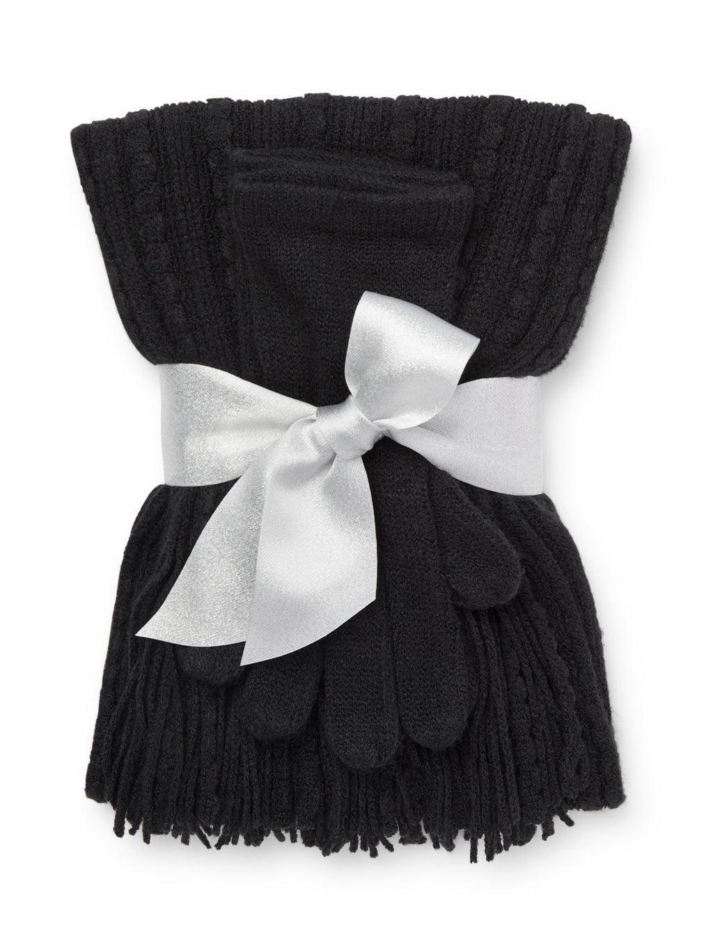 2-Piece Honeycomb Knit Scarf Gloves Set – New York Company