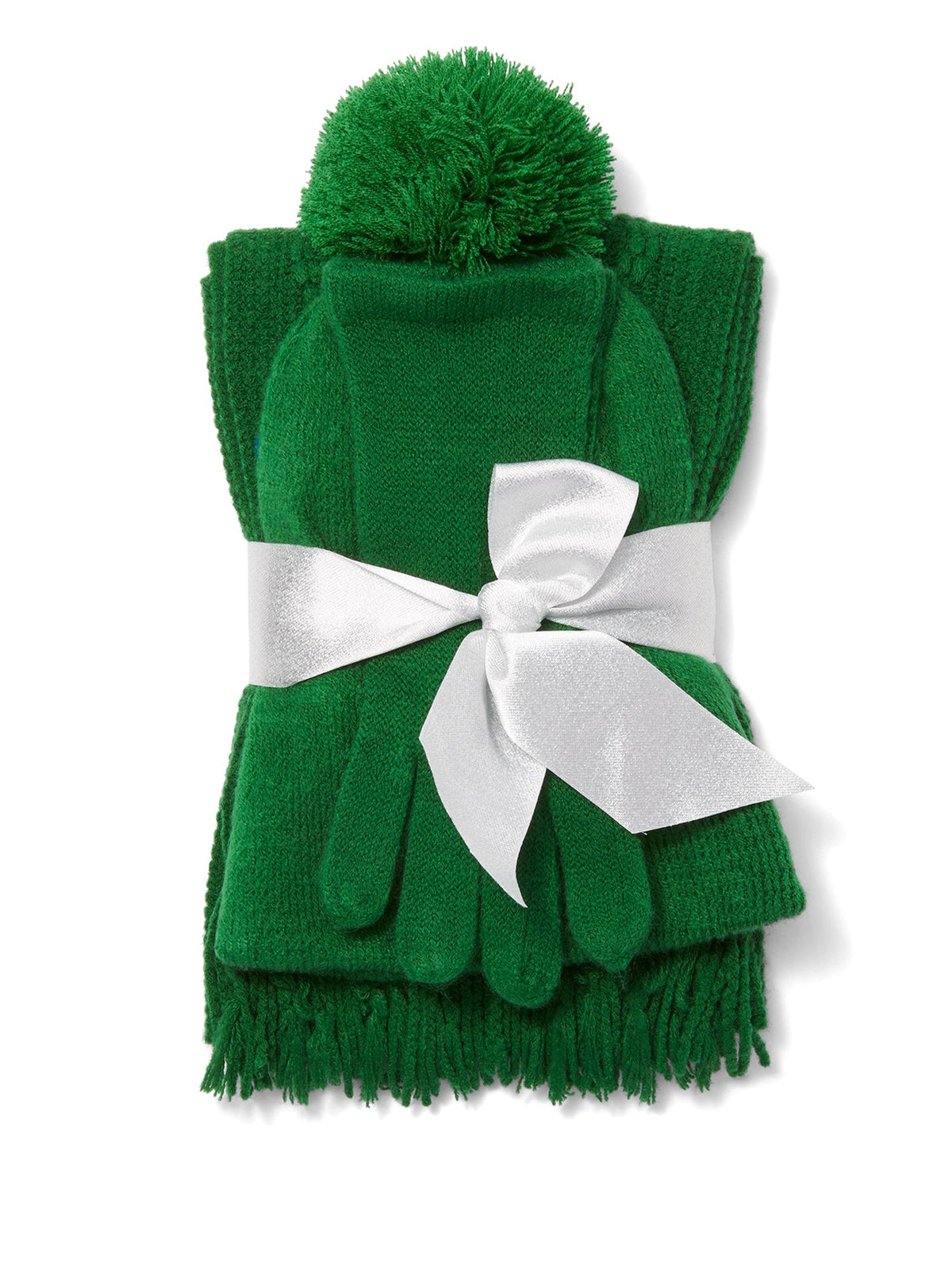 3-Piece Cable-Knit Scarf, Hat & Gloves Set – New York & Company