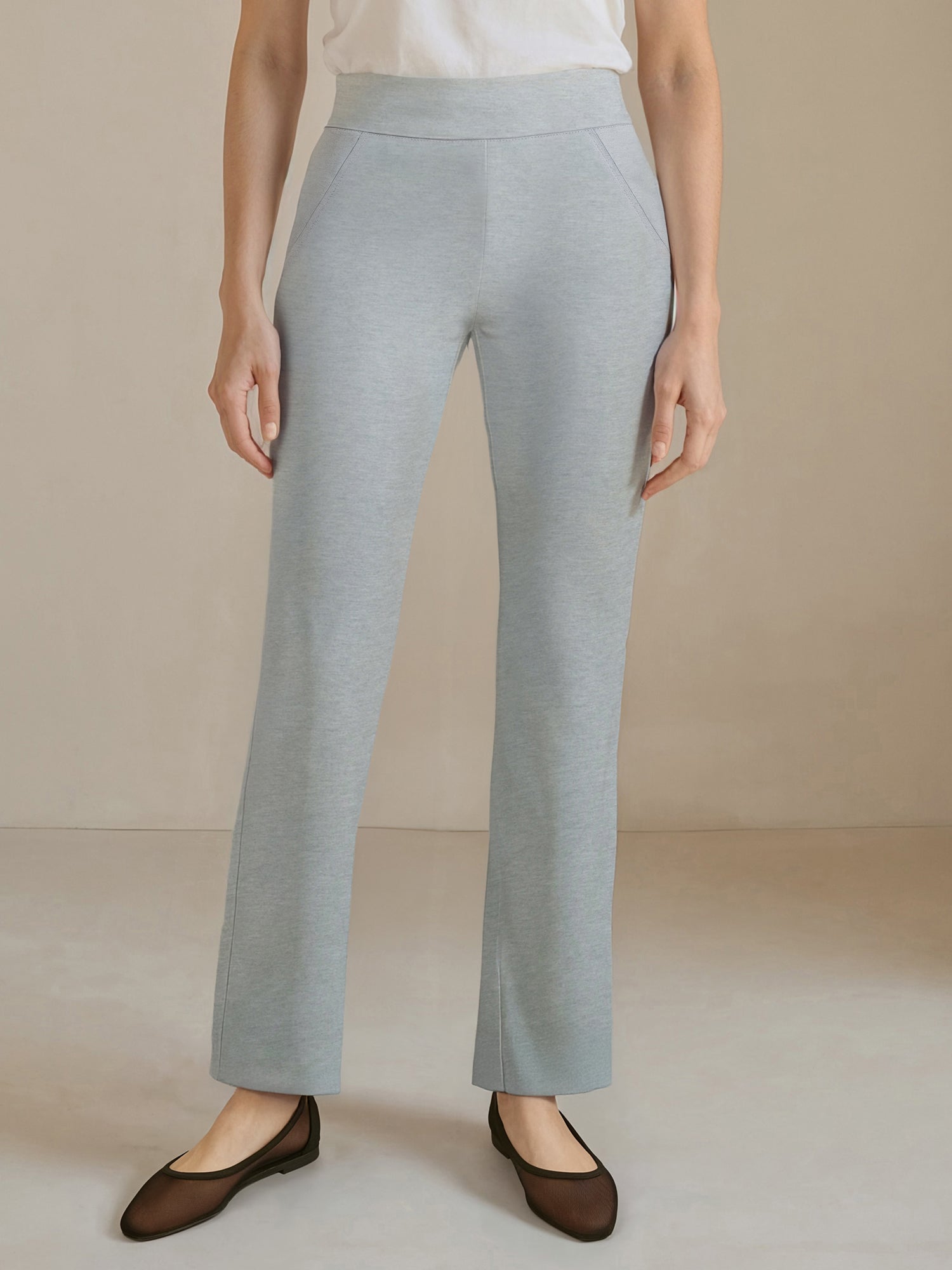 Straight Fit Ponte Pant  New York & Company