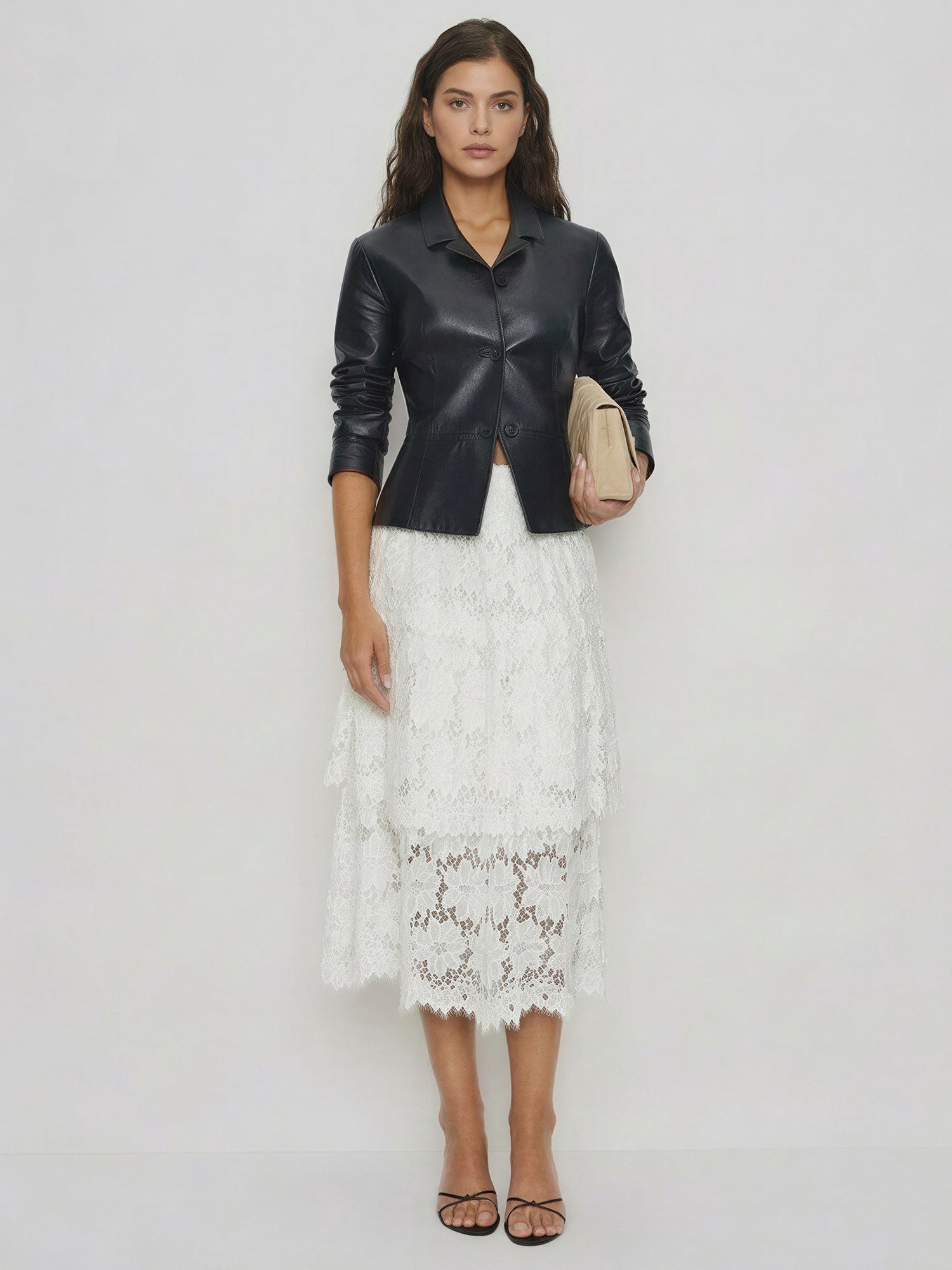 Tiered Lace Maxi Skirt – New York & Company