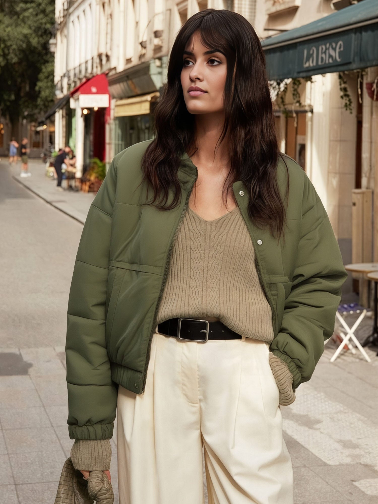 Millie Cropped Puffer Jacket – New York & Company