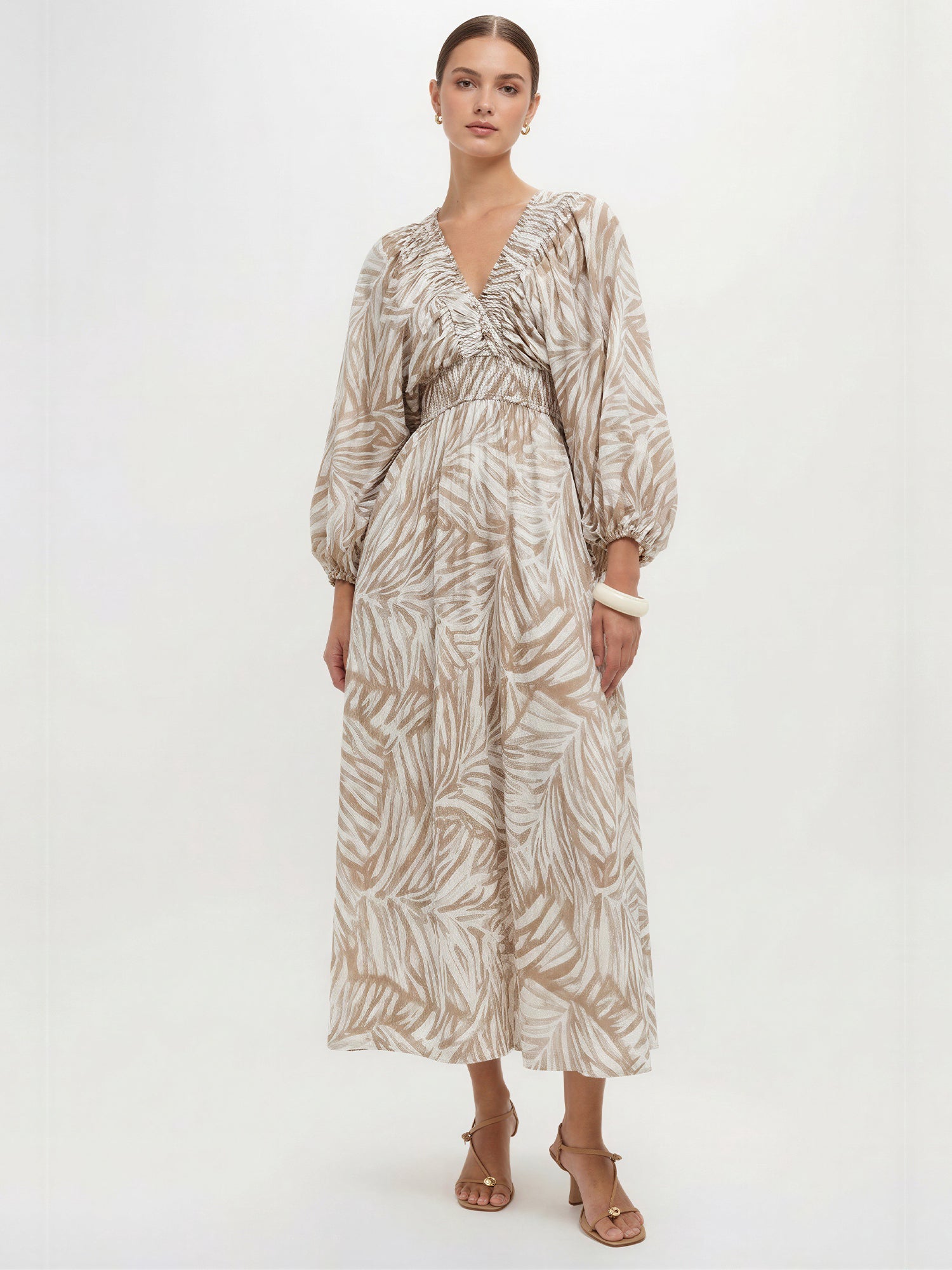 relaxed fit midi dress Linen Midi Dress Relaxed Fit